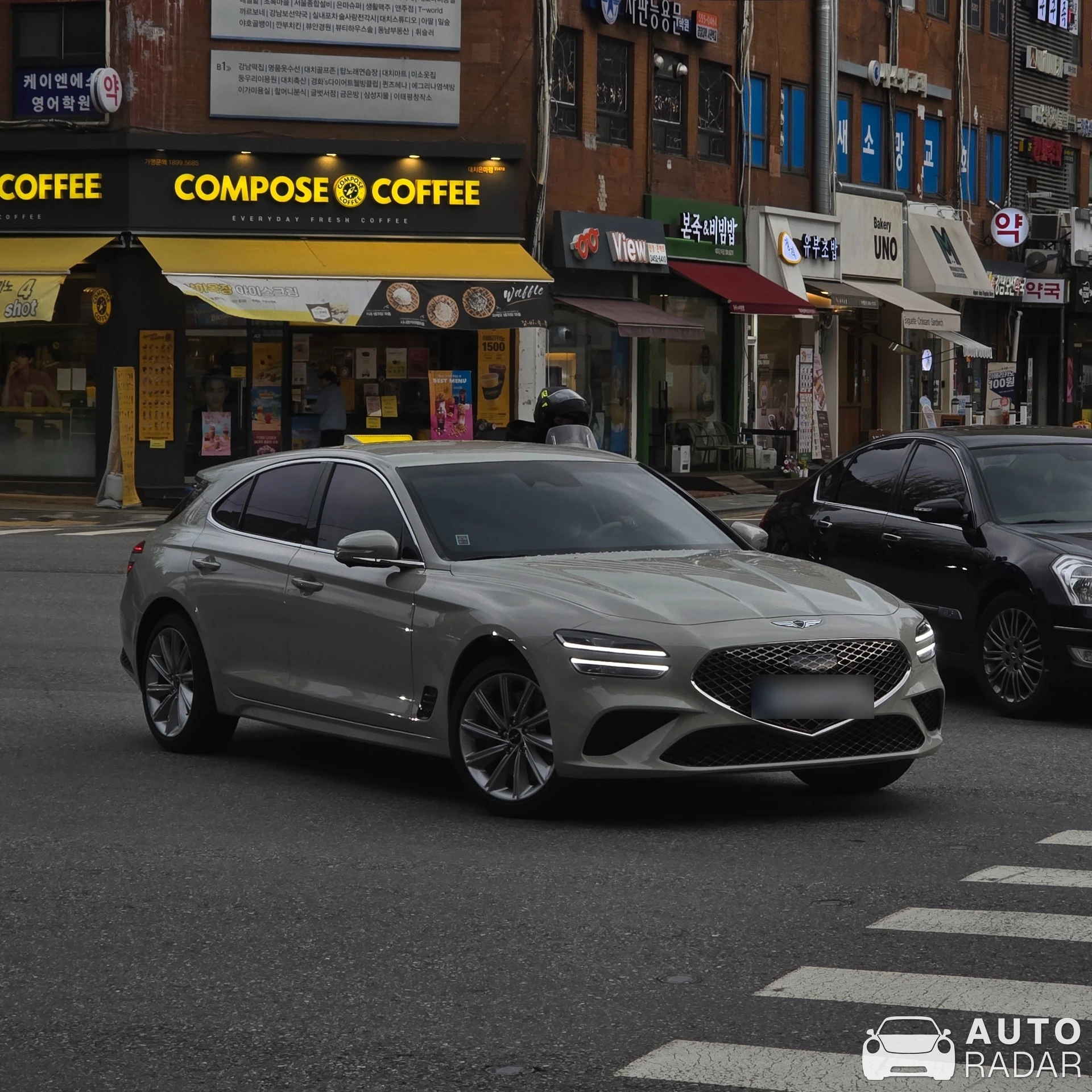 Genesis G70 Shooting Brake spotted