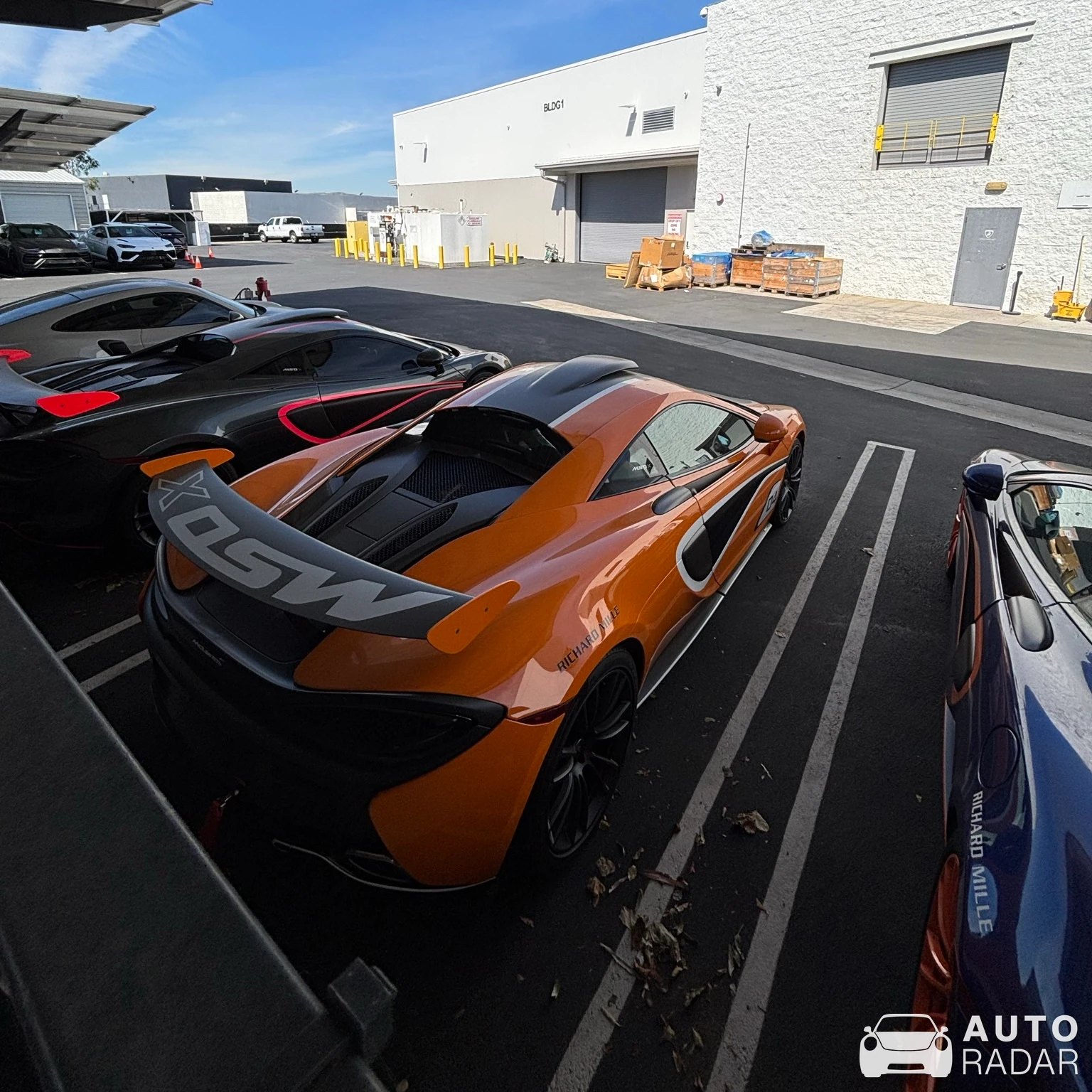 McLaren MSO X spotted in Irvine
