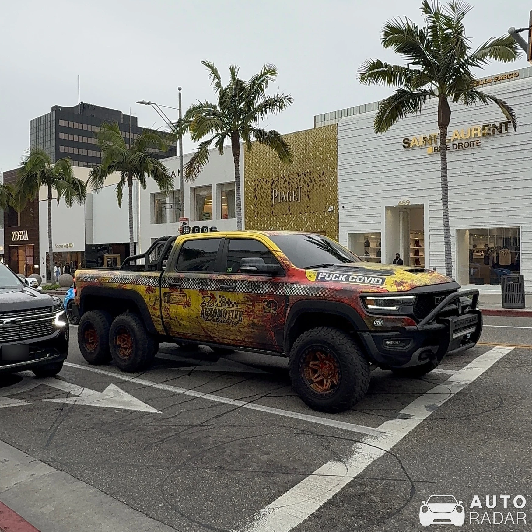 Dodge RAM TRX Apocalypse Super Truck spotted in Beverly Hills