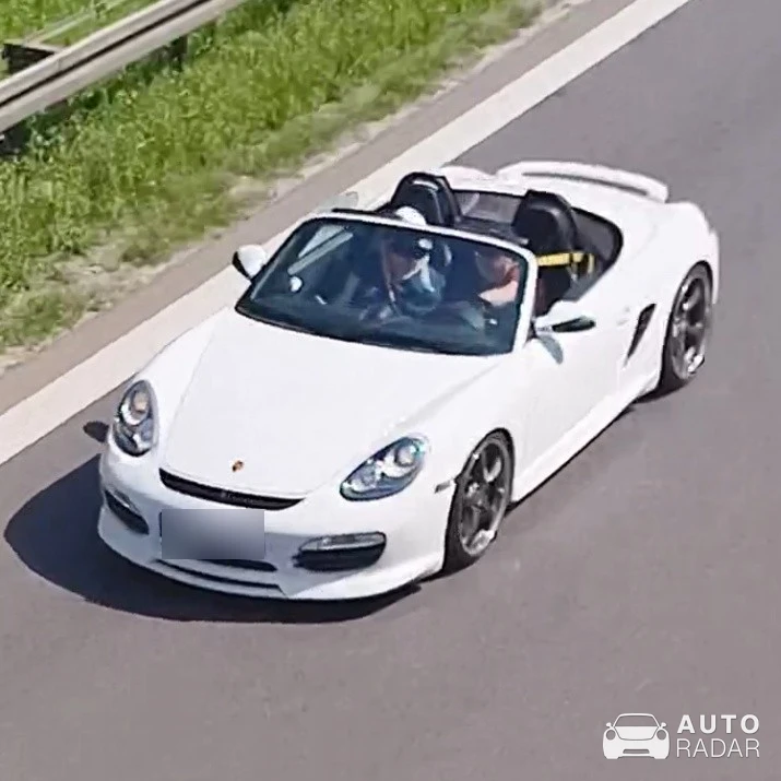 Porsche 987 Boxster Spyder spotted in Weingarten