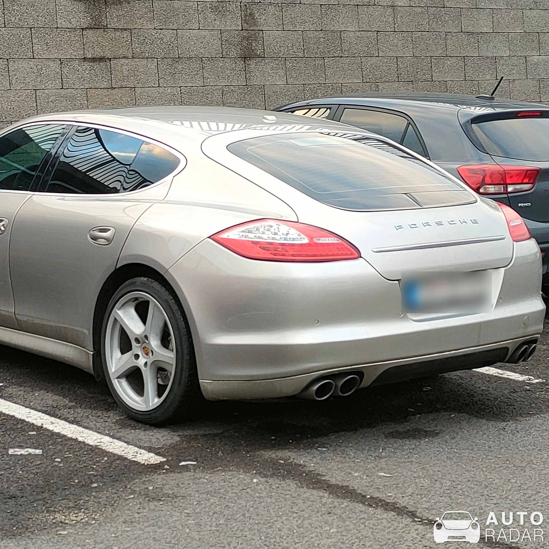 Porsche 970 Panamera spotted in Žiar nad Hronom, Slovensko