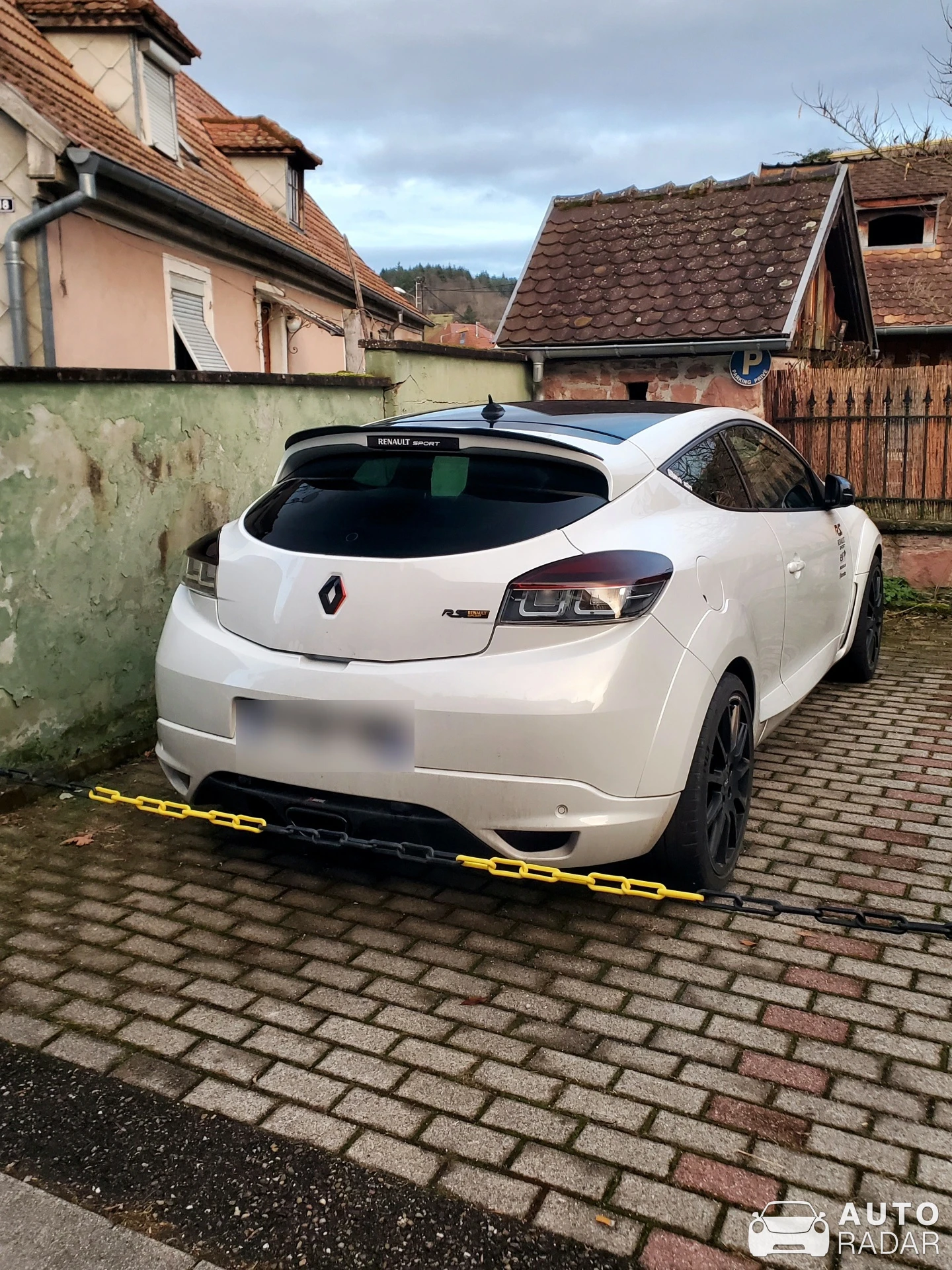 Renault Mégane III RS spotted in Villé, France