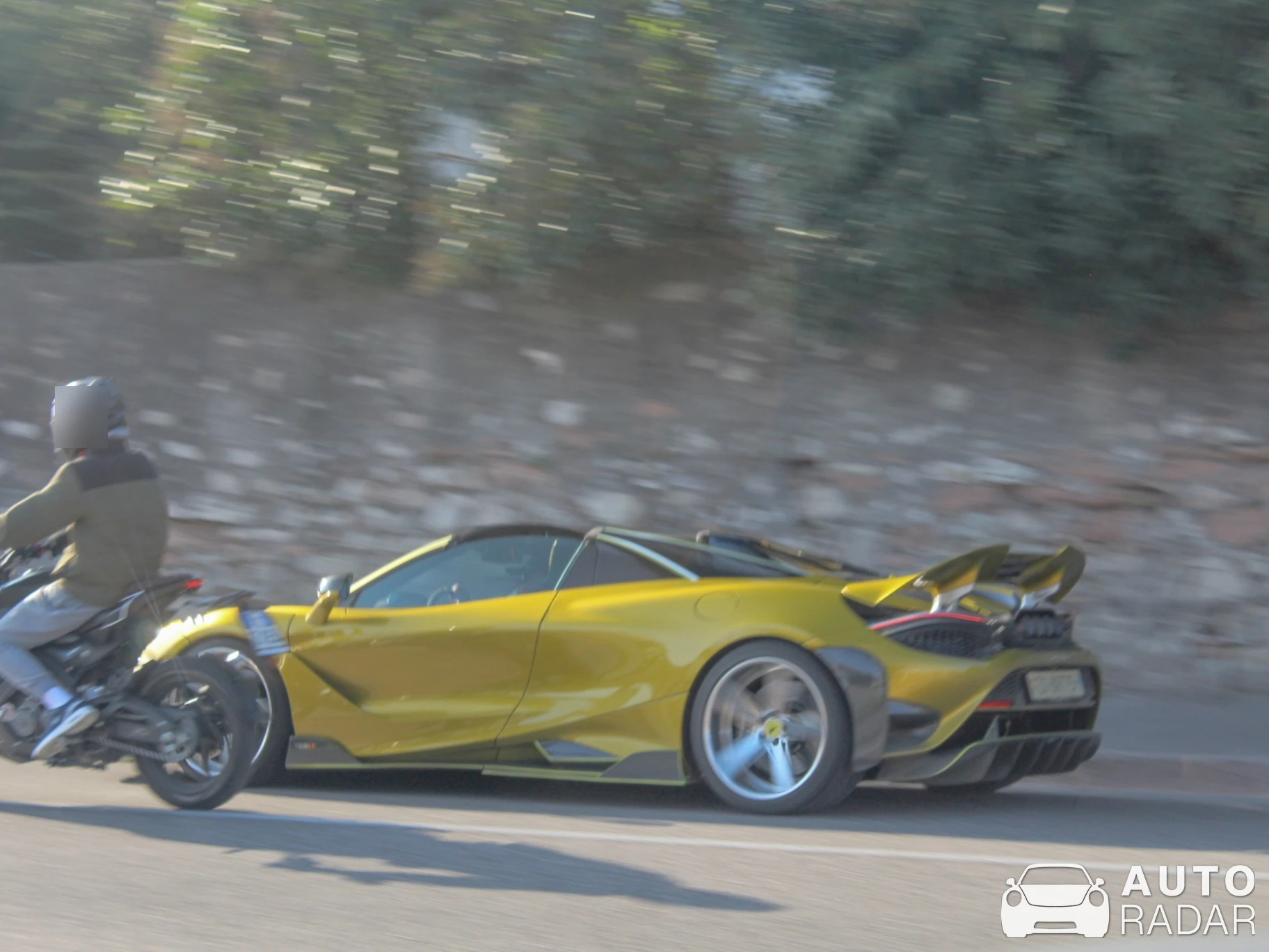 McLaren 765LT Spider spotted in Toscolano Maderno, Italy
