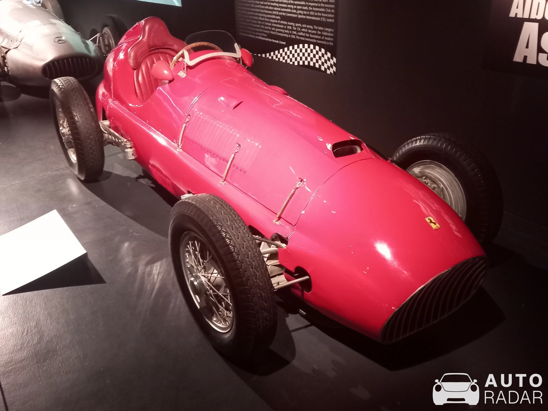 Ferrari 500 spotted in Mulhouse