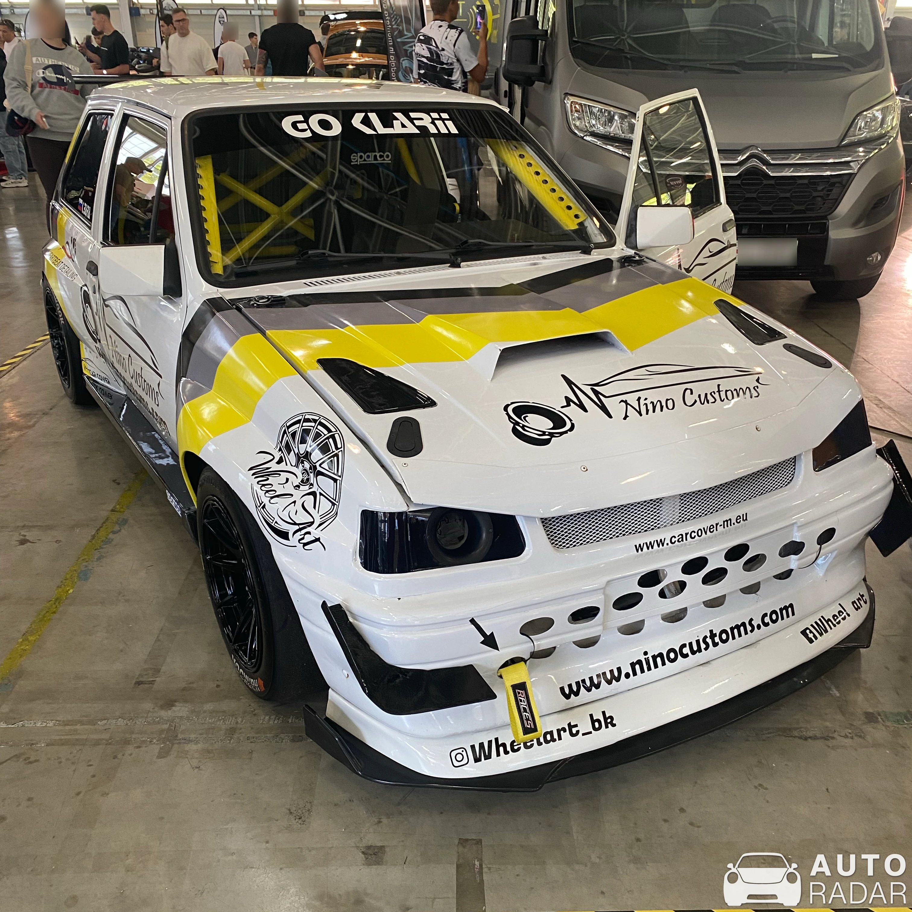 Volkswagen Golf GTI Mk2 Pandem Widebody spotted in Domžale