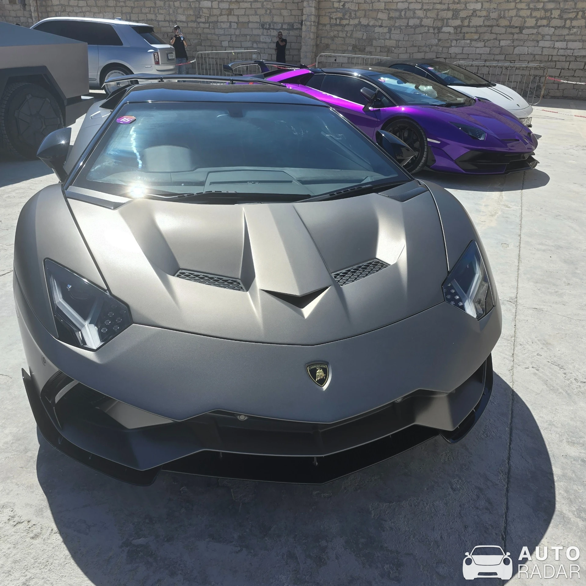 Lamborghini Aventador S LP740-4 Onyx Design spotted in Limassol, Cyprus