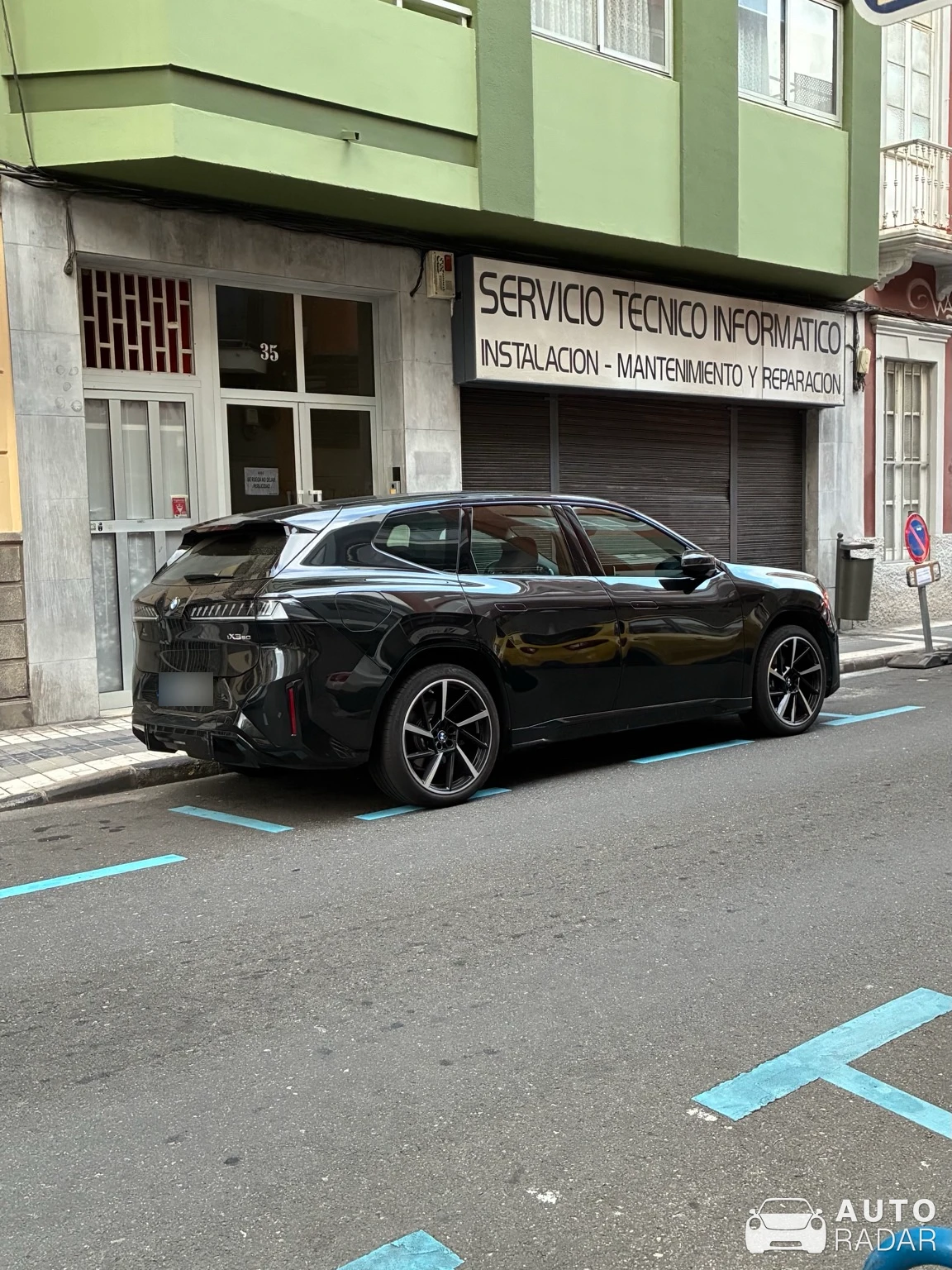 BMW iX3 spotted in Las Palmas de Gran Canaria