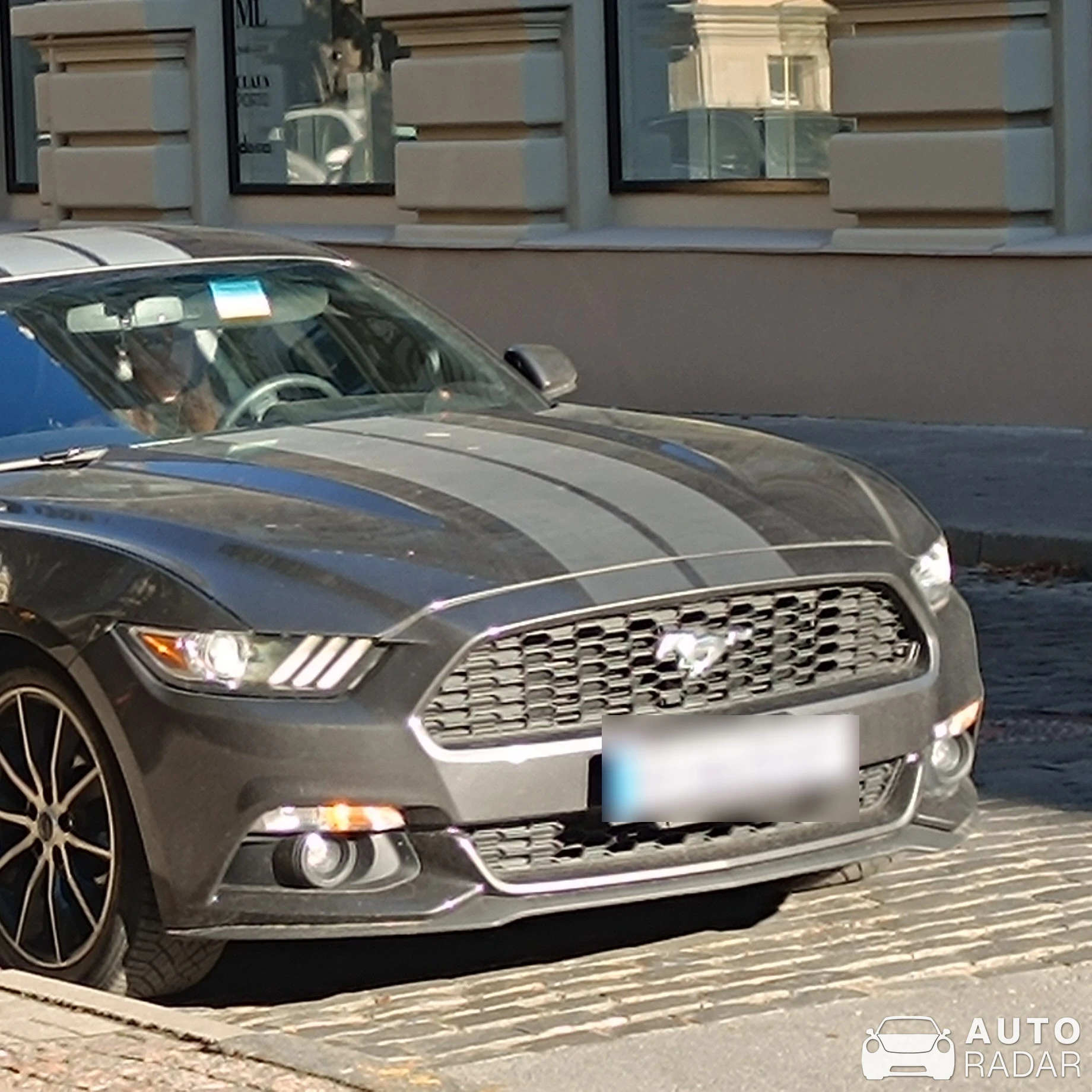Ford Mustang GT spotted in Rīga, Latvia