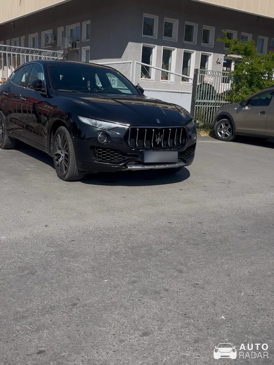 Maserati Levante spotted in Tulcea