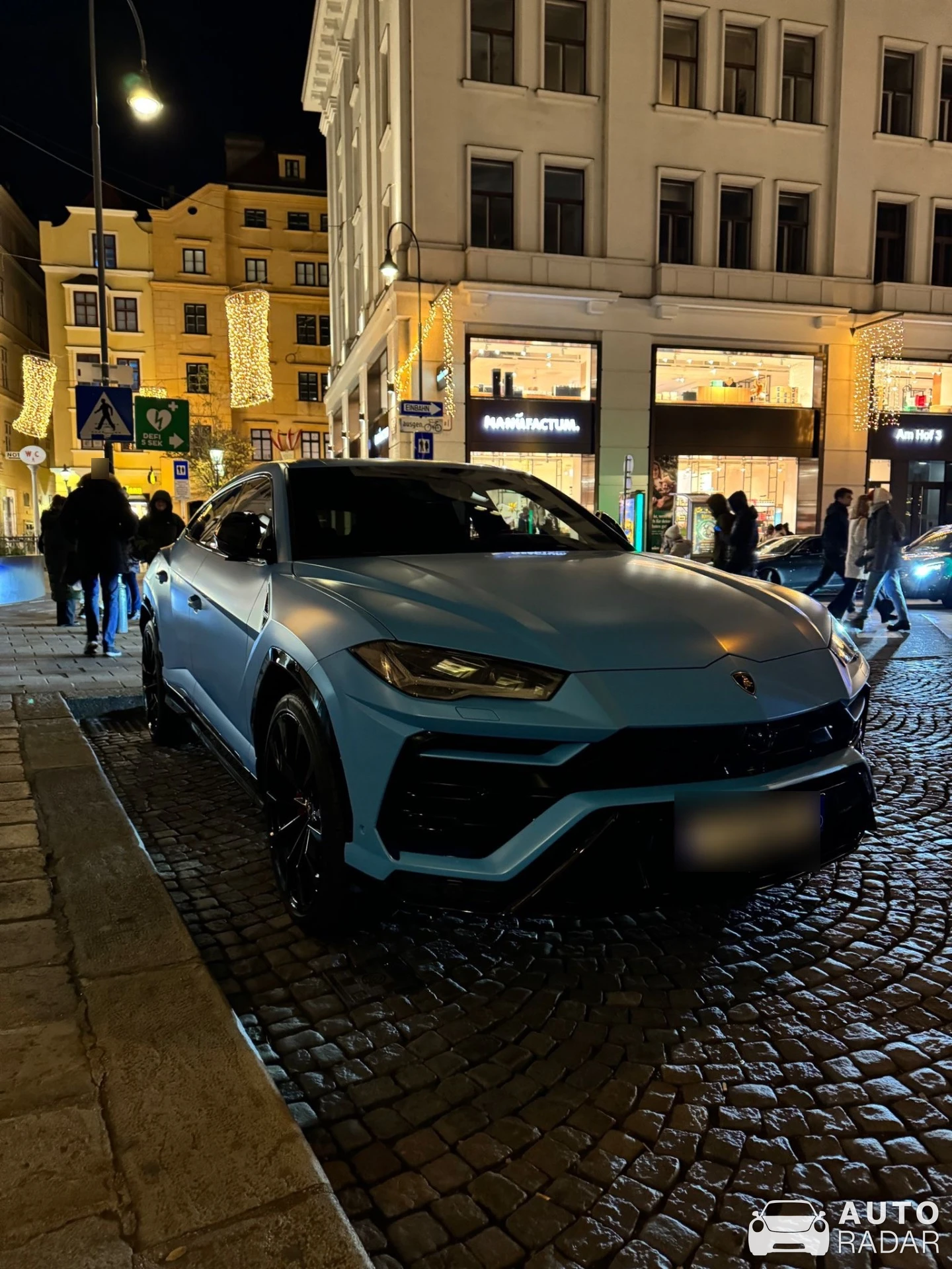 Lamborghini Urus spotted in Wien, Austria
