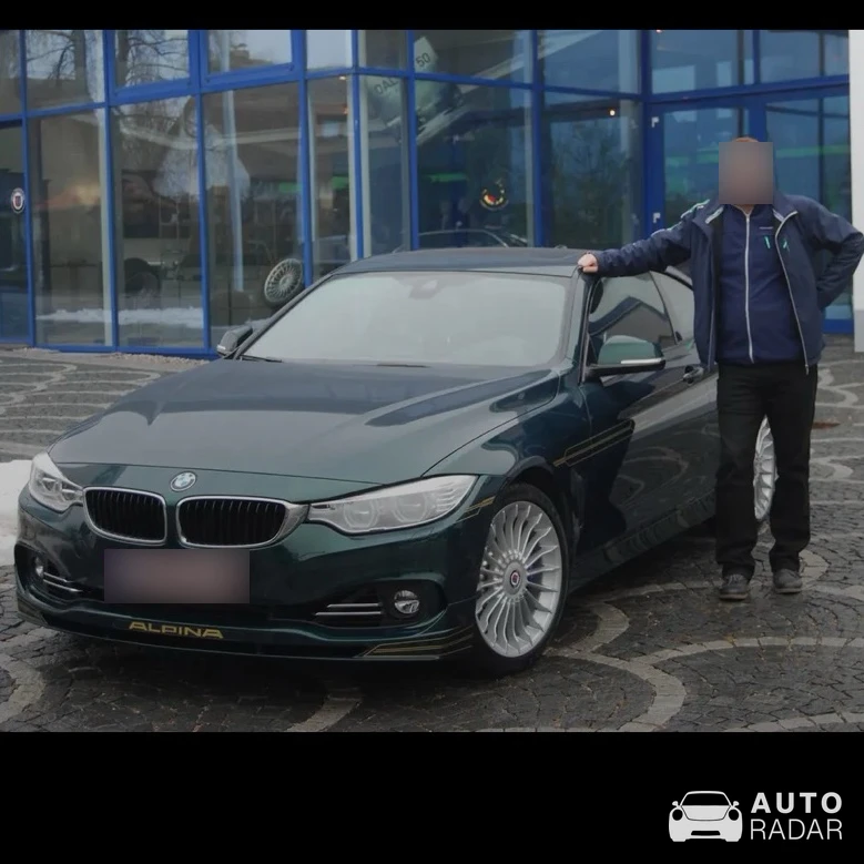 Alpina D4 BiTurbo Coupé spotted in Tienen, Belgium