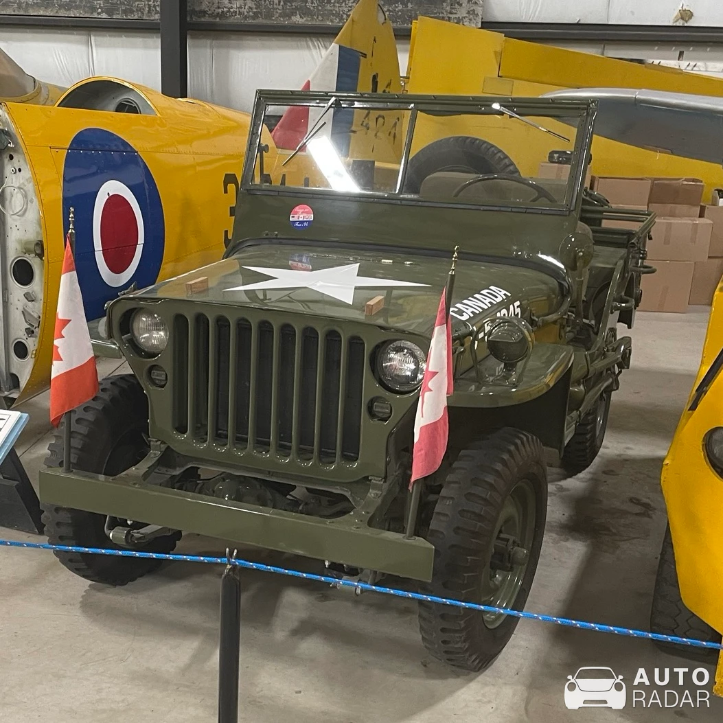 Jeep Willys MB spotted in Nanton, Canada