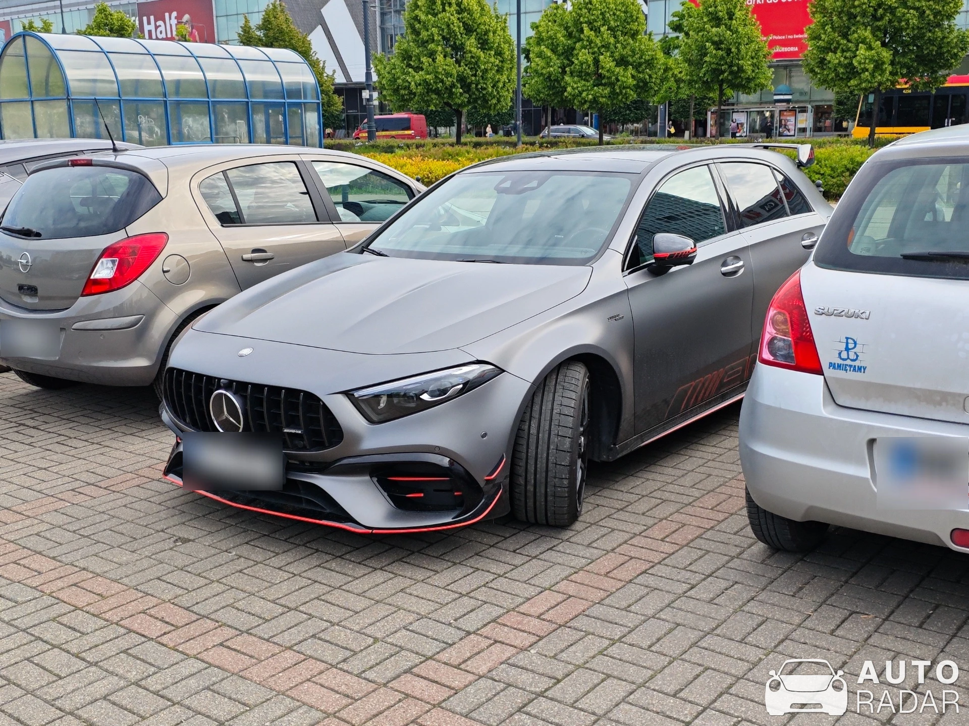 Mercedes-AMG A 45 S W177 2023 Street Style Edition spotted in Warszawa