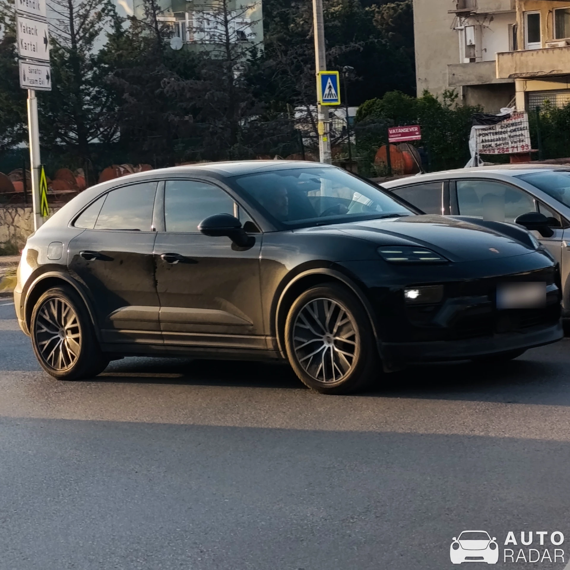 Porsche Macan 4 EV spotted in Pendik