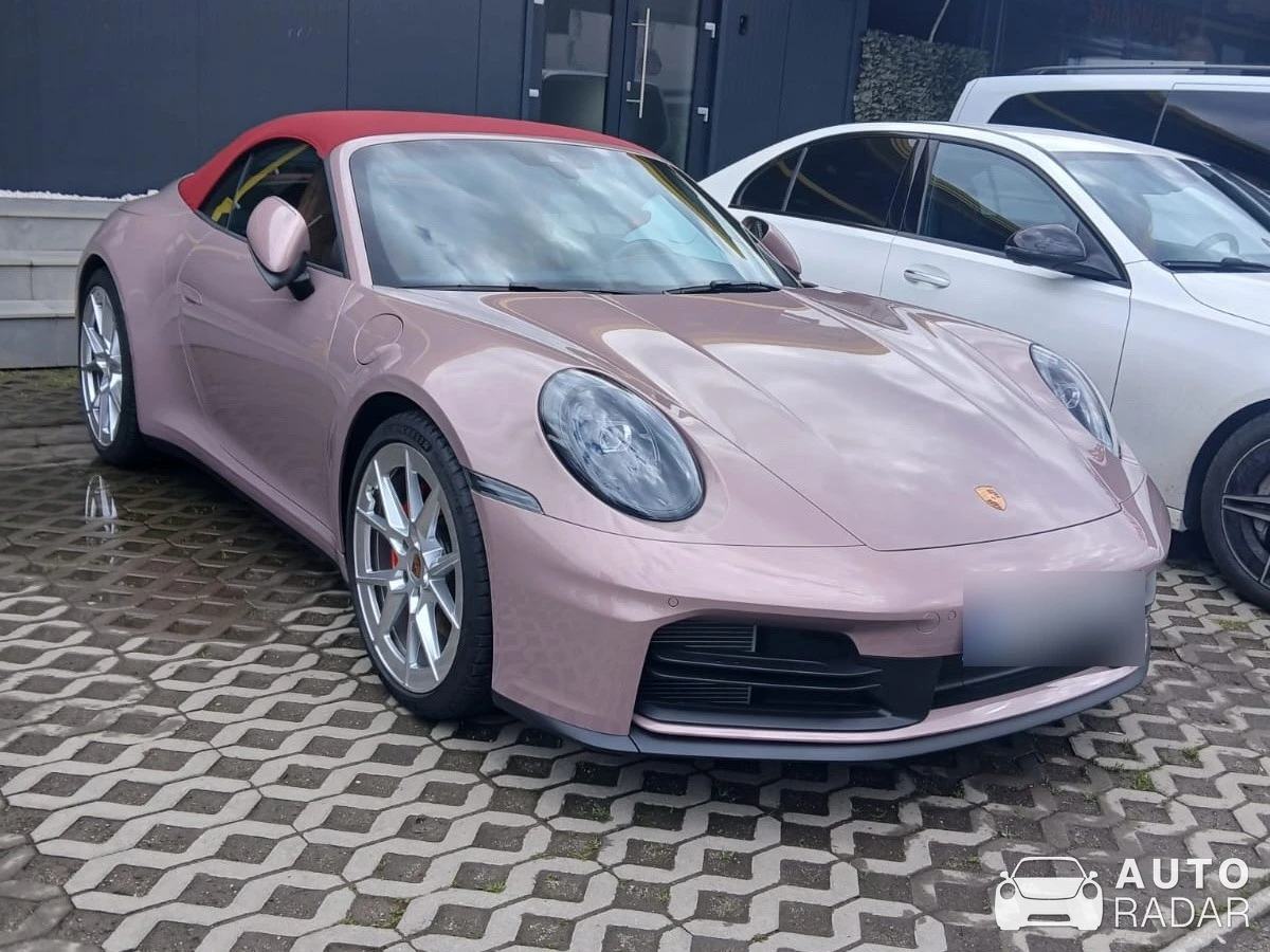Porsche 911 Targa 4 GTS spotted in Bucharest