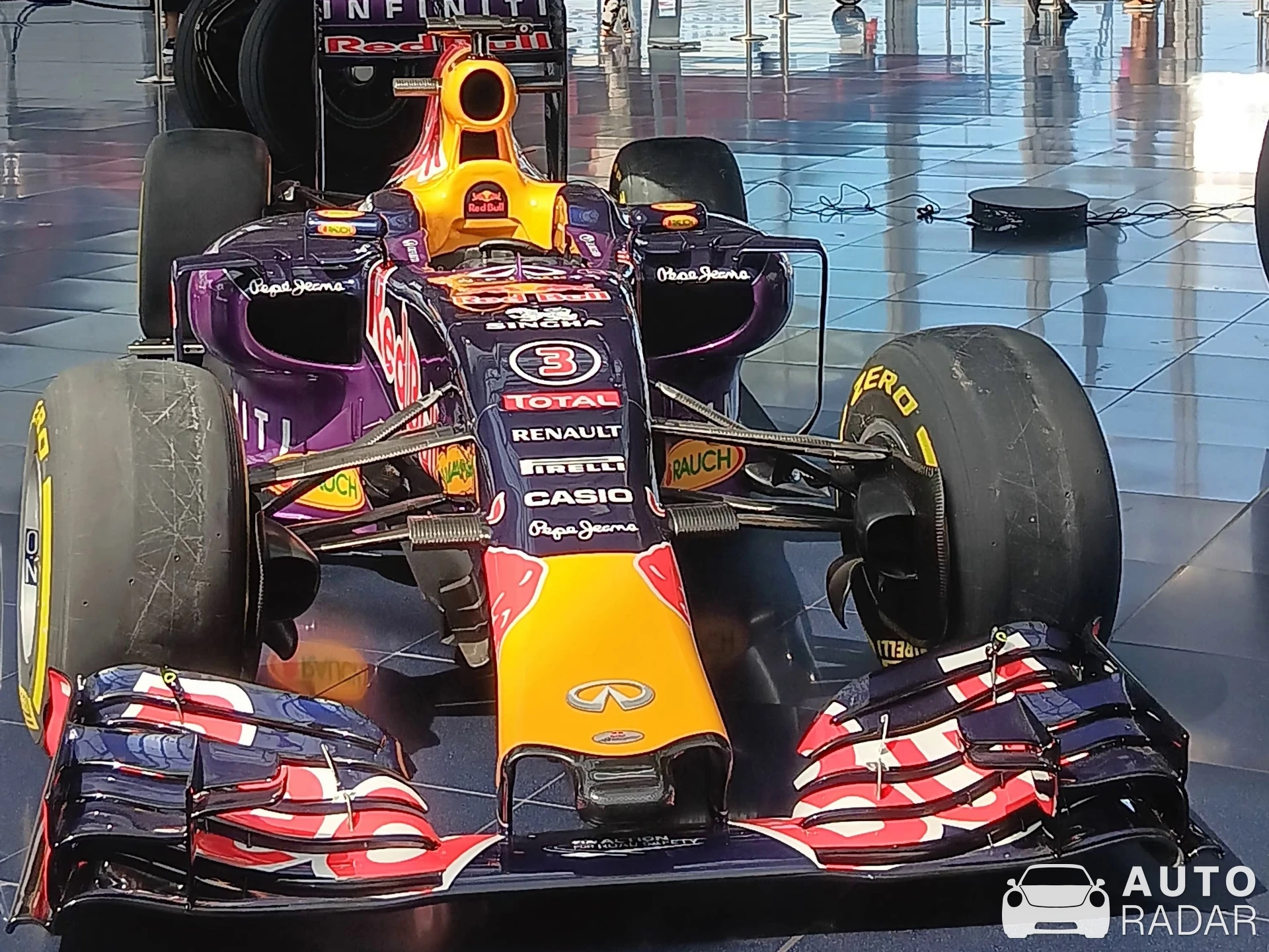Red Bull Racing RB11 spotted in Salzburg