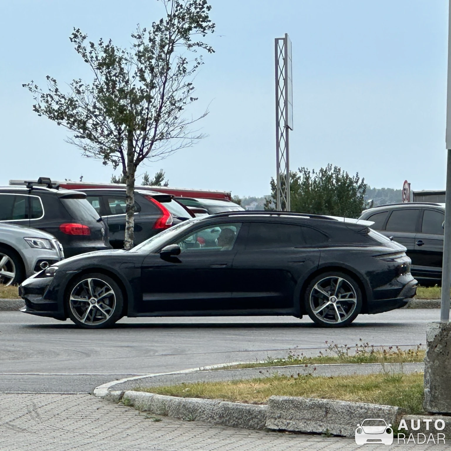 Porsche Taycan Sport Turismo spotted in Larvik, Noorwegen