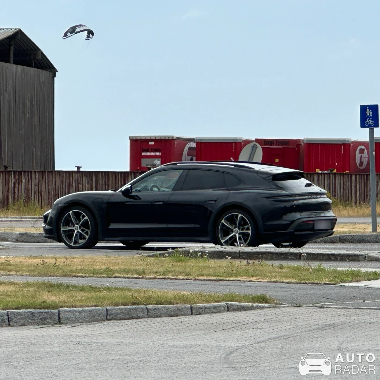 Porsche Taycan Sport Turismo spotted