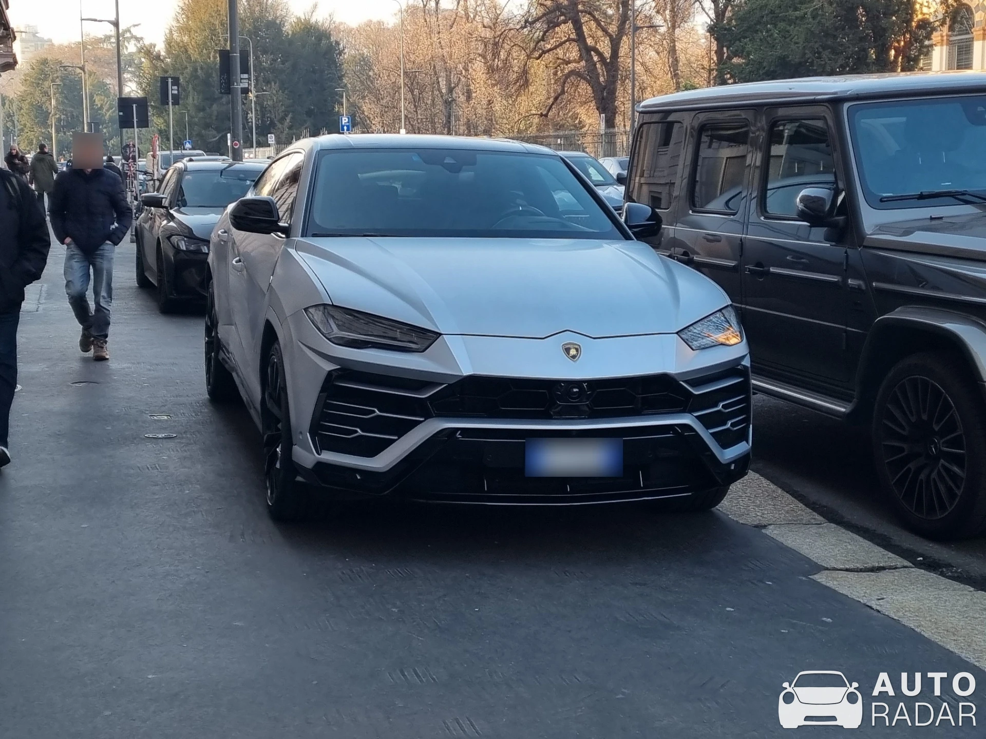 Lamborghini Urus spotted in Milano, Italy