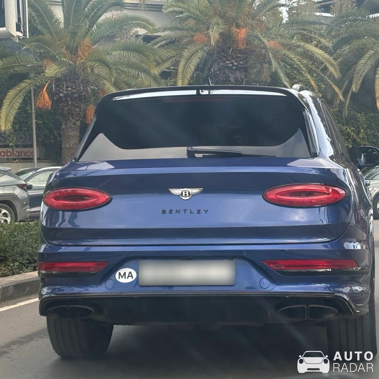 Bentley Bentayga V8 spotted in Casablanca, Maroc