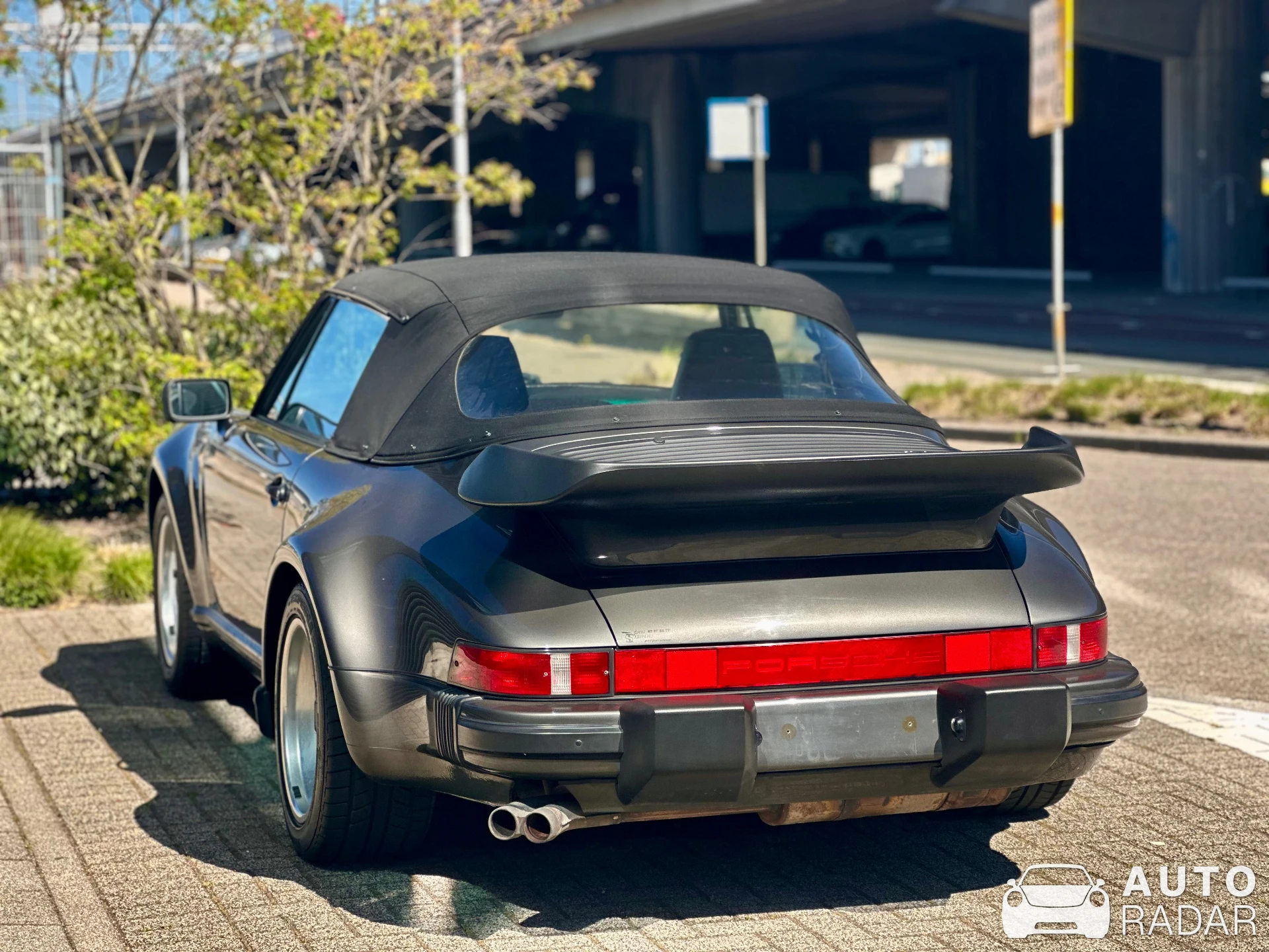 Porsche 930 Turbo Cabriolet spotted in Rotterdam