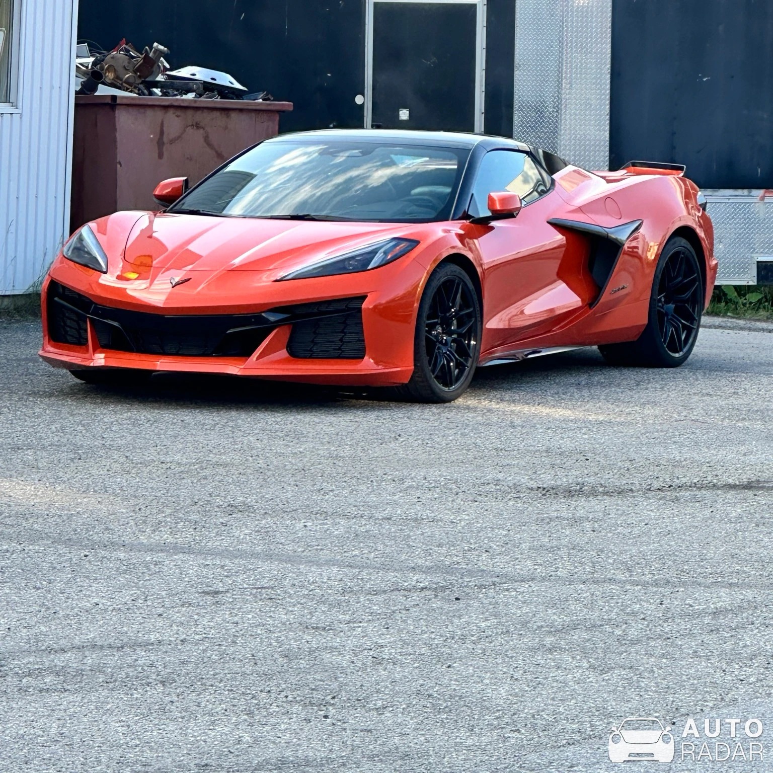 Chevrolet Corvette C8 Z06 spotted in Rimouski