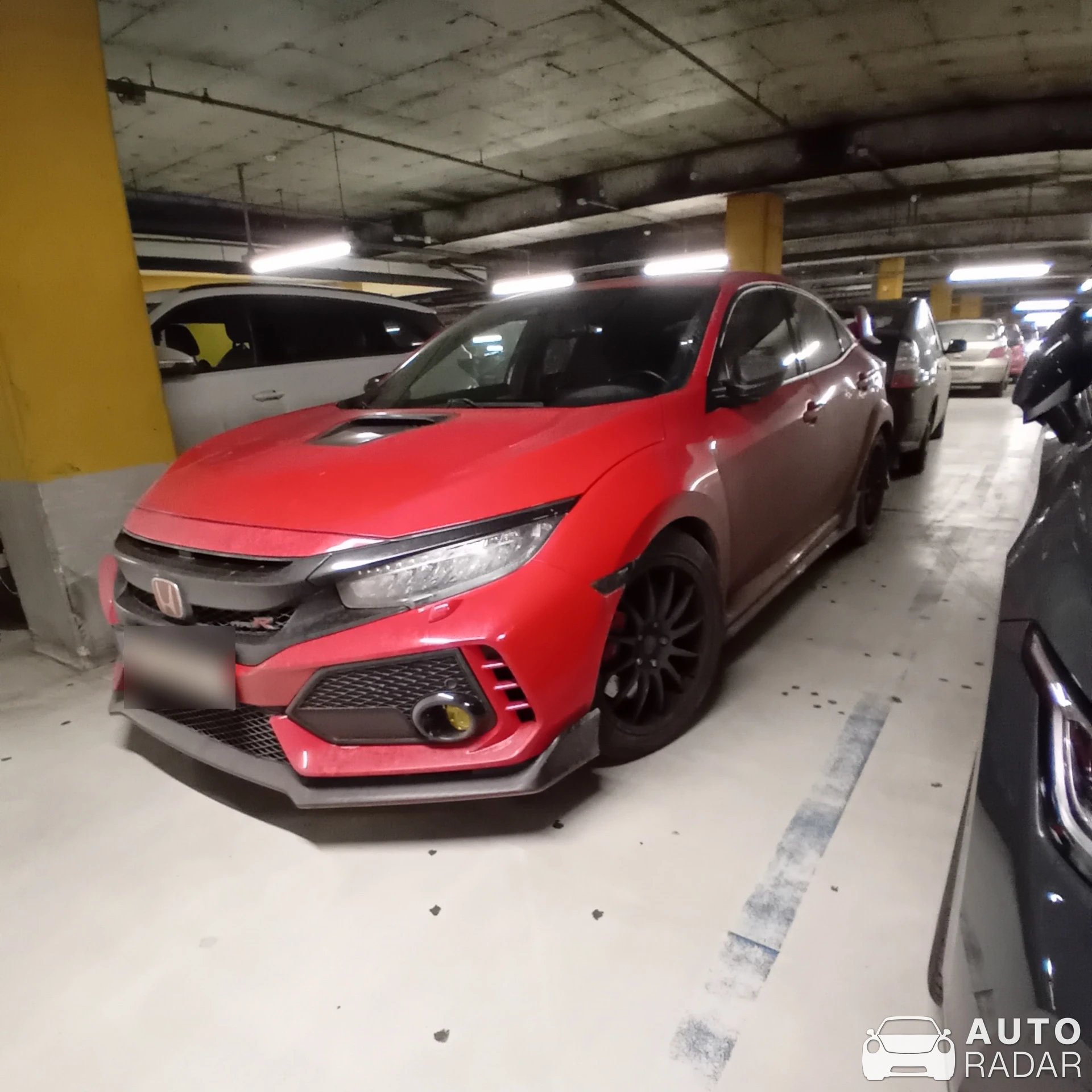 Honda Civic Type R FK8 spotted in Budapest, Hungary