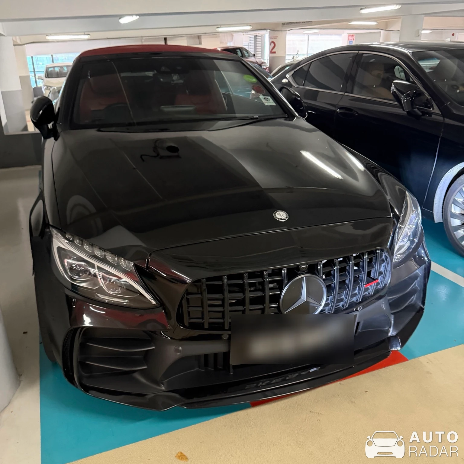 Mercedes-AMG C 43 C205 spotted in Singapore
