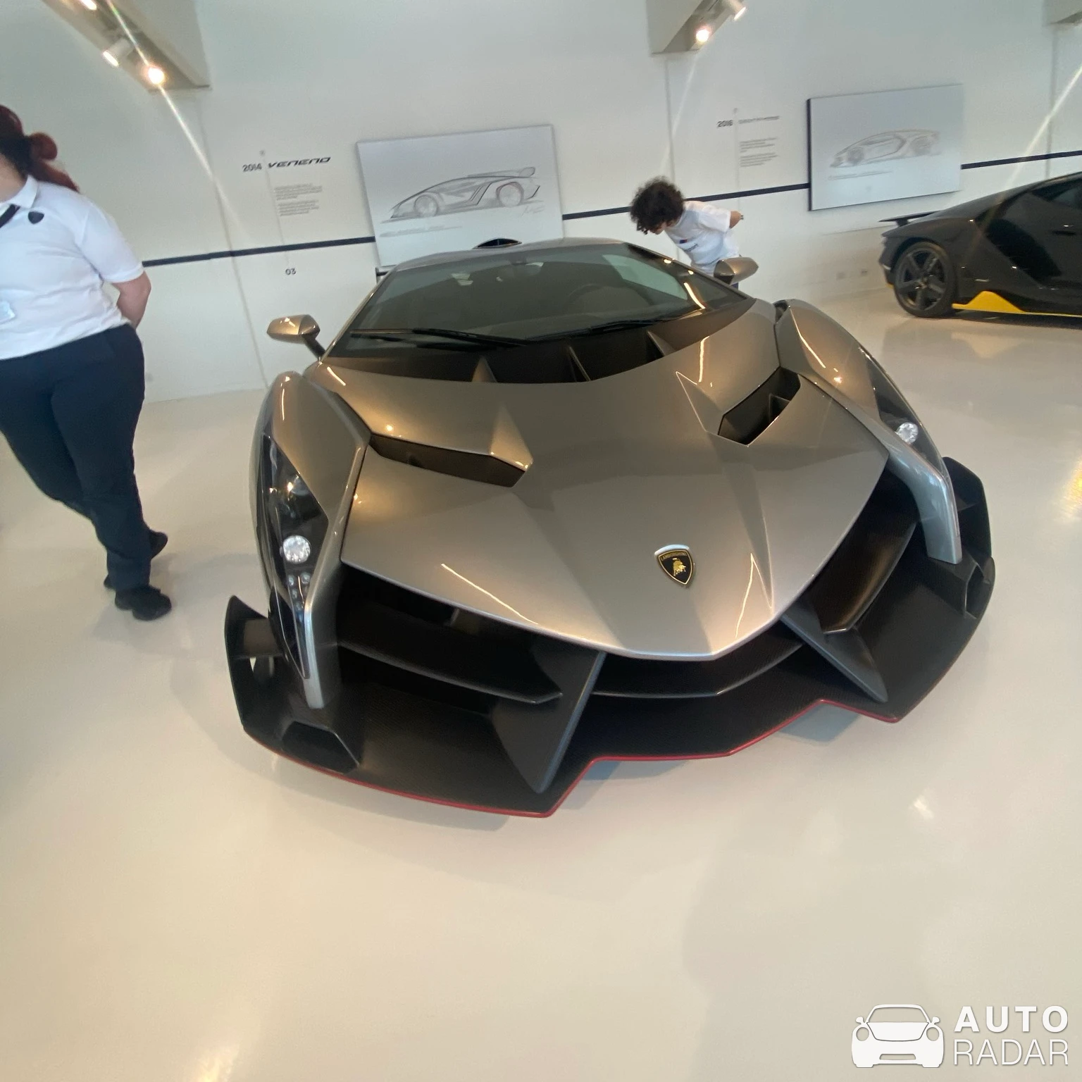 Lamborghini Veneno LP750-4 spotted in Sant'Agata Bolognese