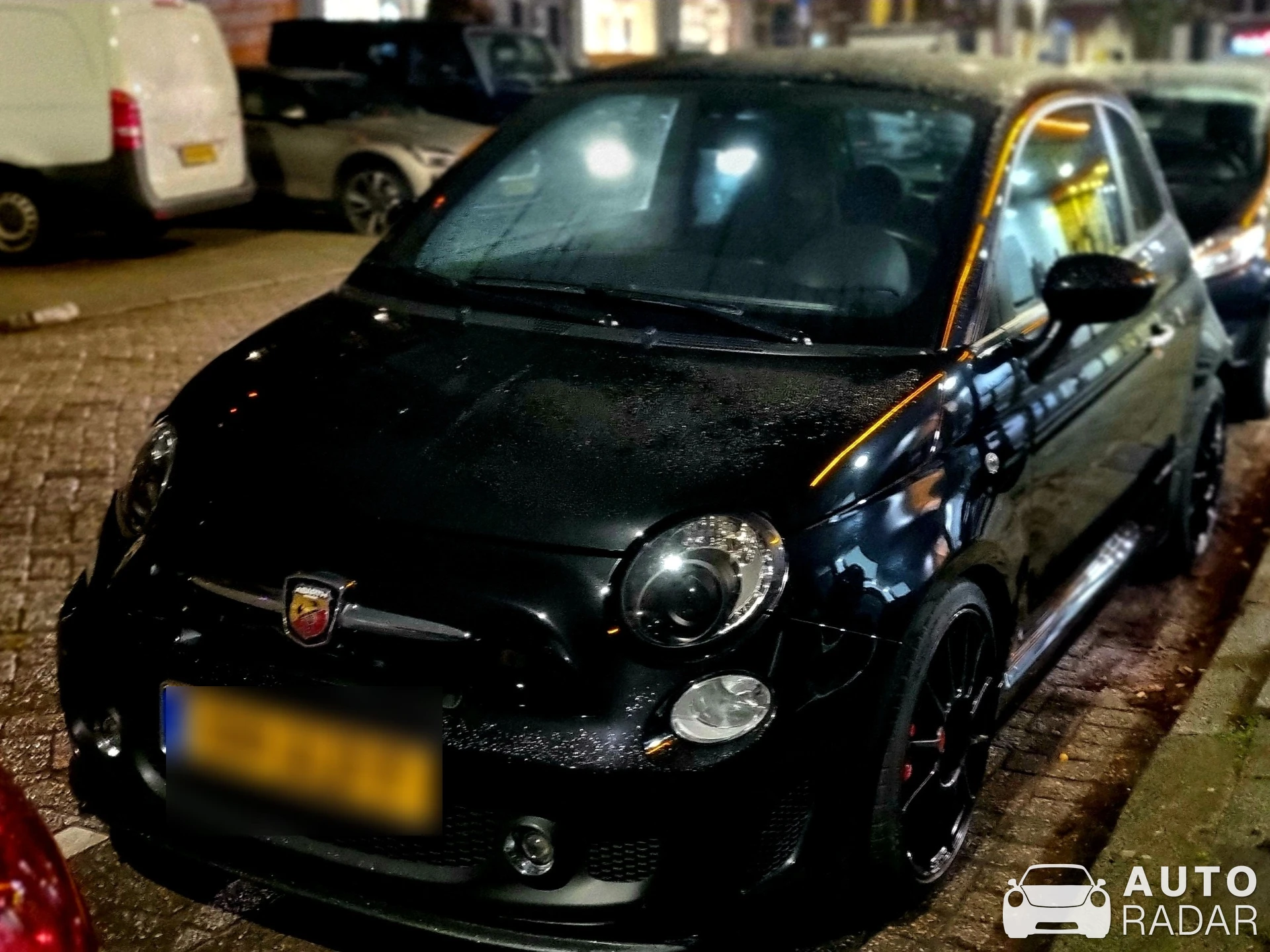 Abarth 595 spotted in Rotterdam, Netherlands