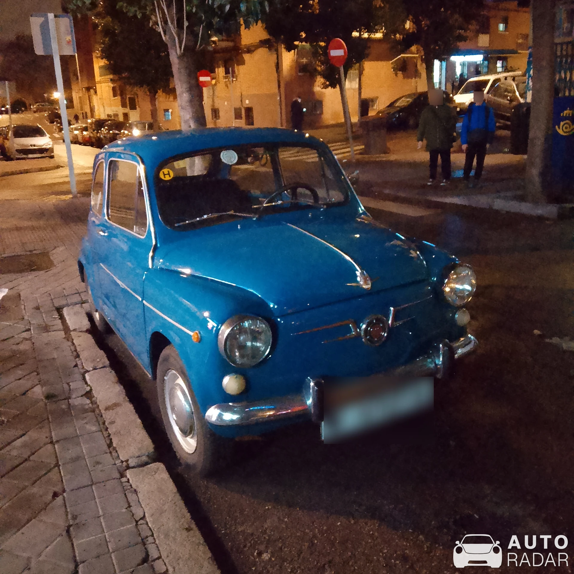 SEAT 600 Abarth spotted in Madrid