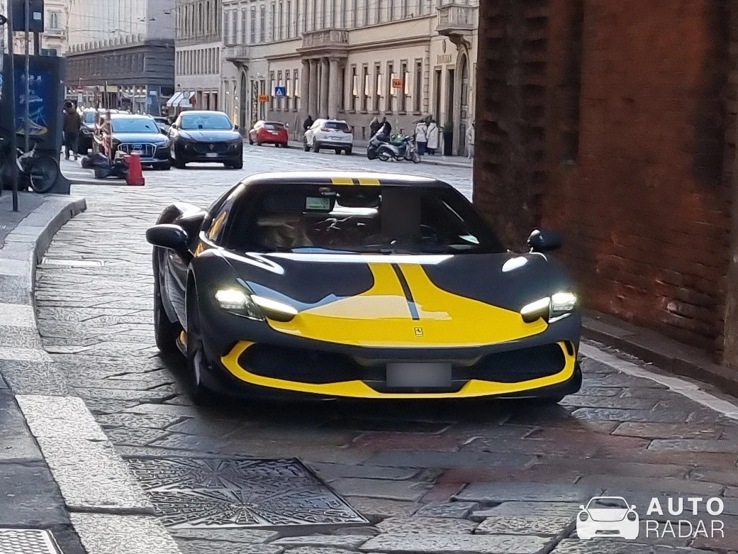 Ferrari 296 GTB Assetto Fiorano spotted in Milano, Italy
