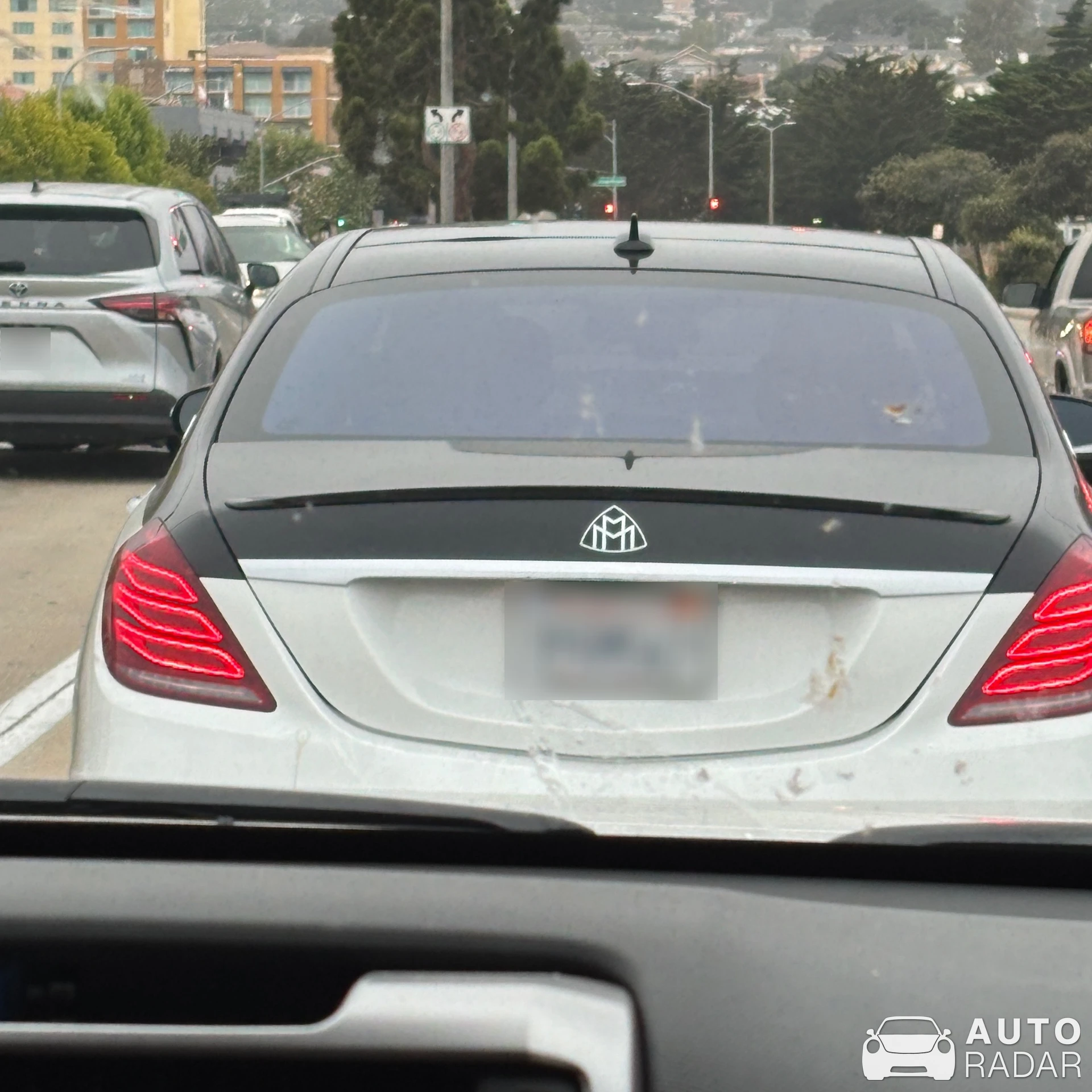 Mercedes-Maybach S 500 spotted in Monterey, USA