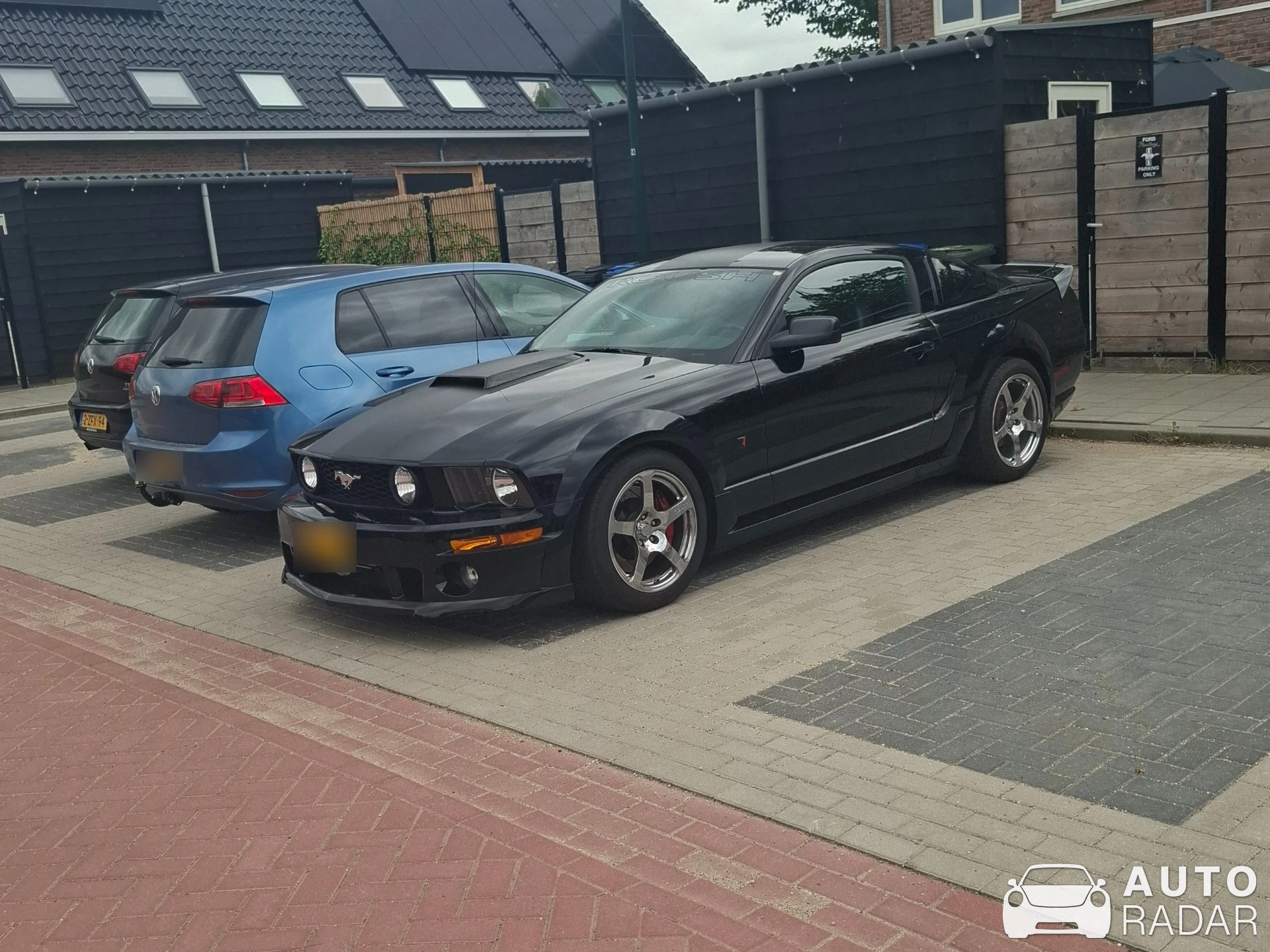 Ford Mustang GT Roush 5XR spotted in Rijswijk