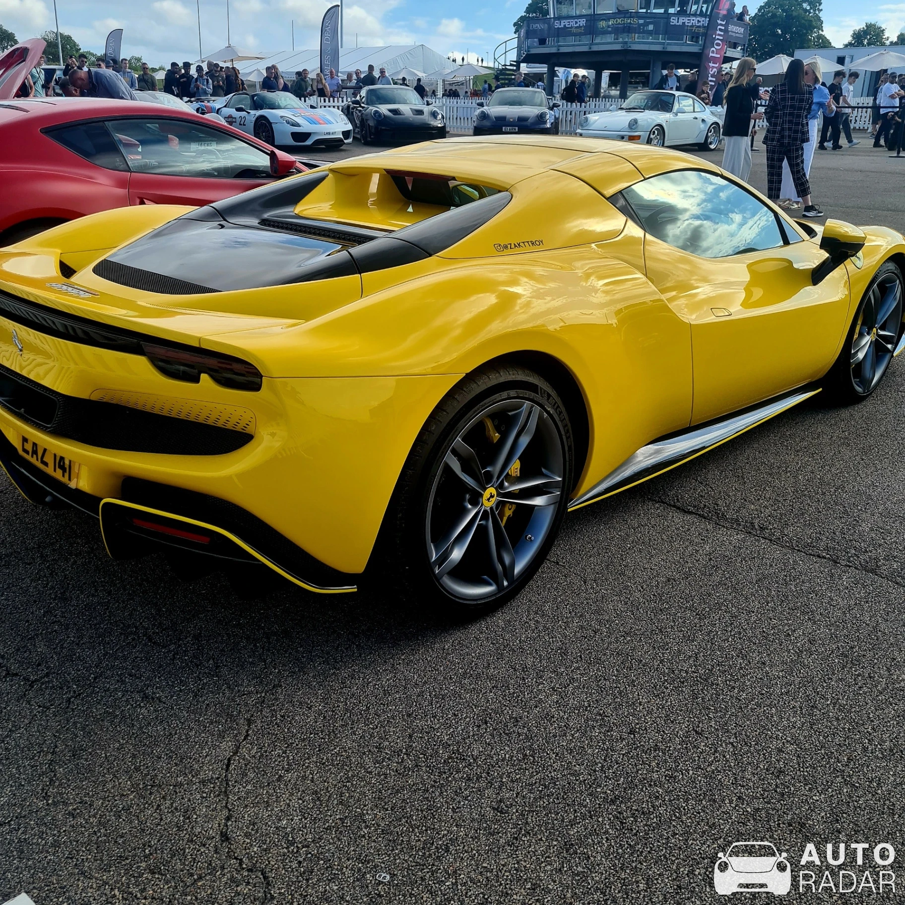 Ferrari 296 GTB spotted in Leicestershire, United Kingdom