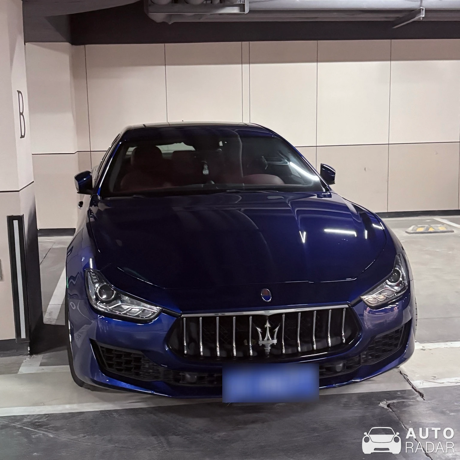Maserati Ghibli spotted in Shun Yi Qu, China