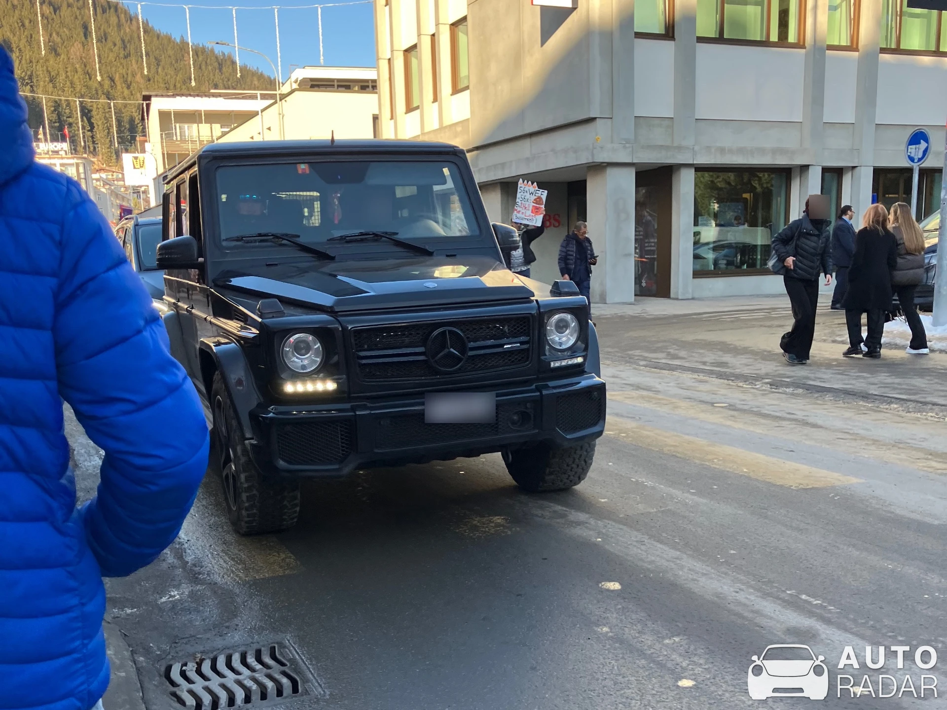 Mercedes-AMG G 63 2016 spotted in Davos
