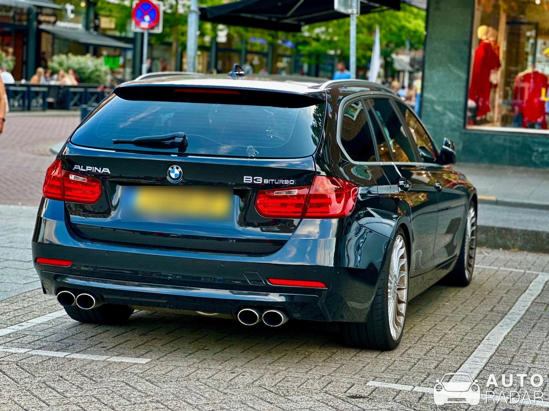 Alpina B3 BiTurbo Touring 2016 spotted in Rotterdam