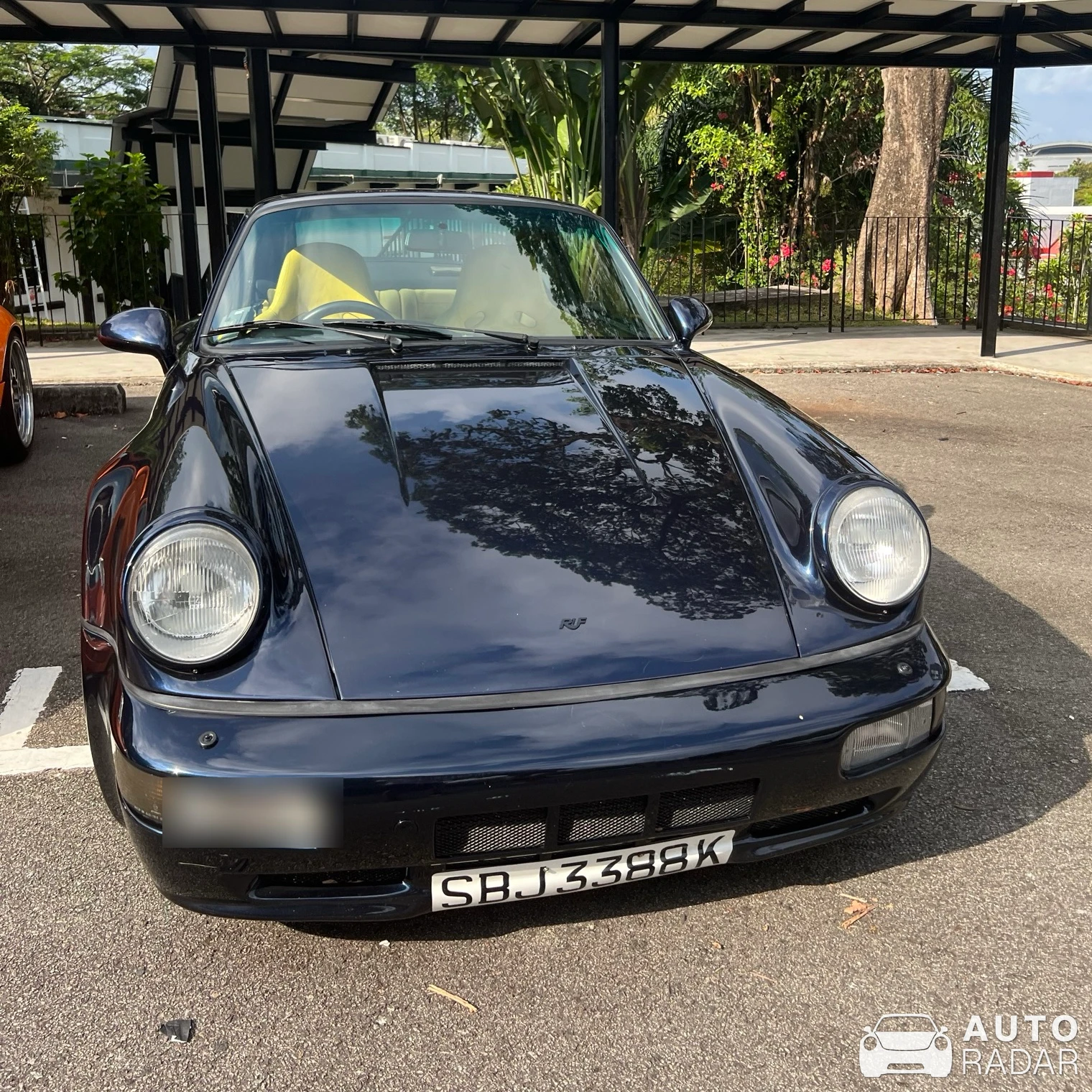 Porsche RUF 964 RCT spotted in Singapore