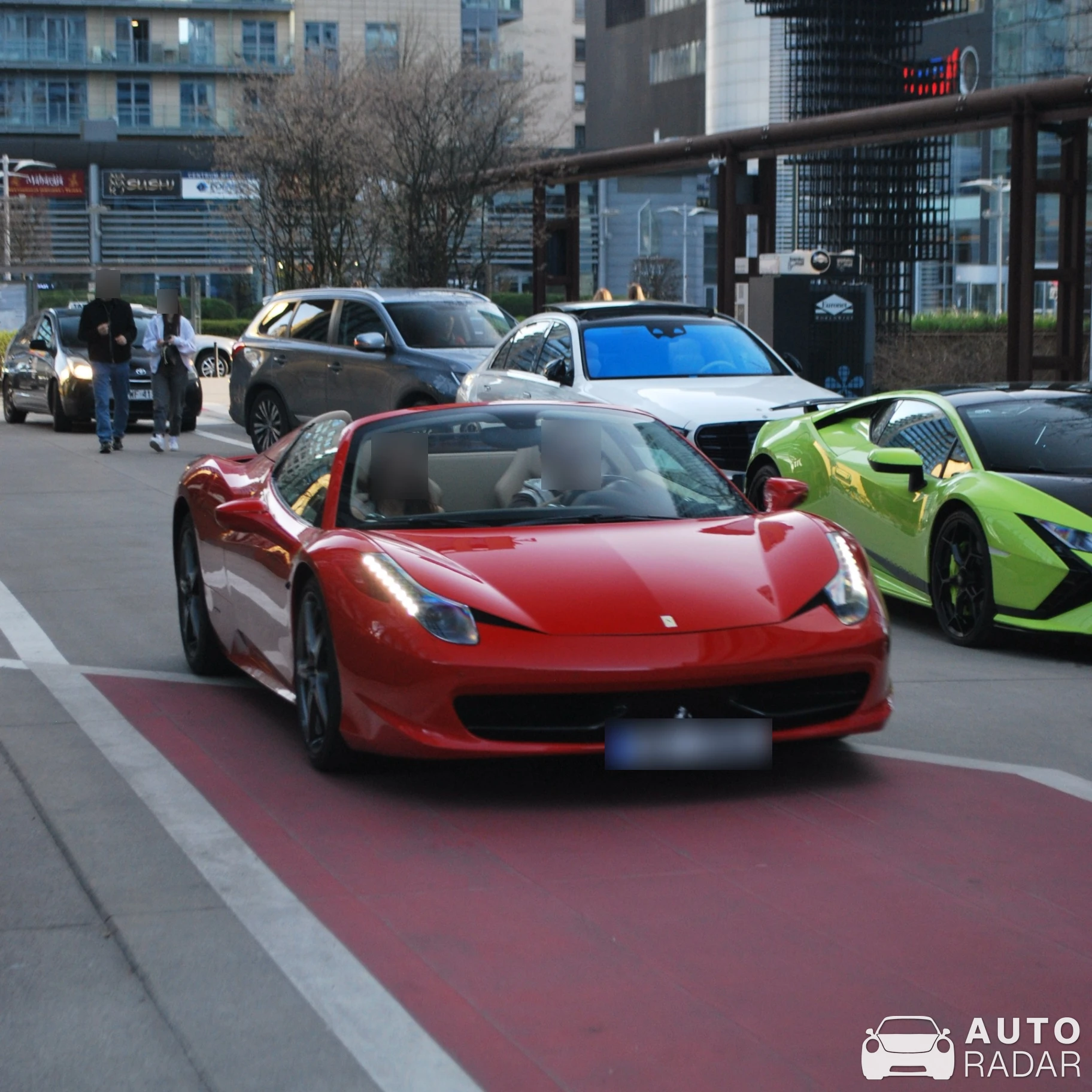 Ferrari 458 Spider spotted in Warszawa, Poland