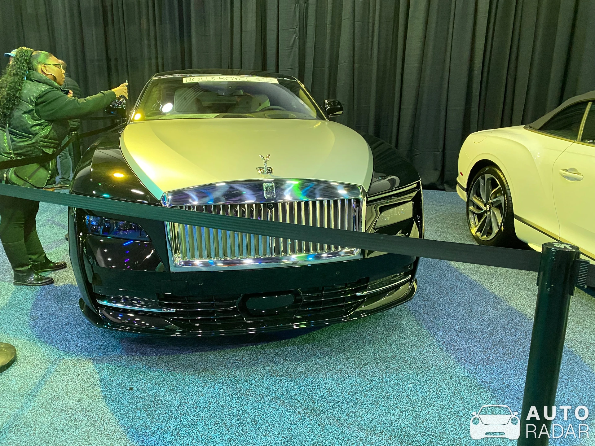 Rolls-Royce Spectre spotted in Detroit, United States