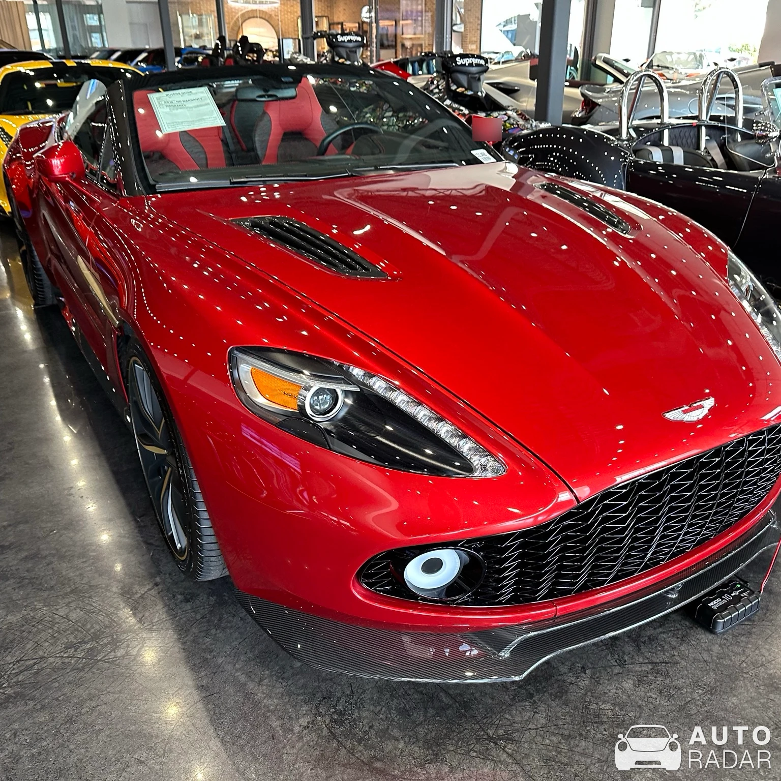 Aston Martin Vanquish Zagato Speedster spotted in North Miami Beach