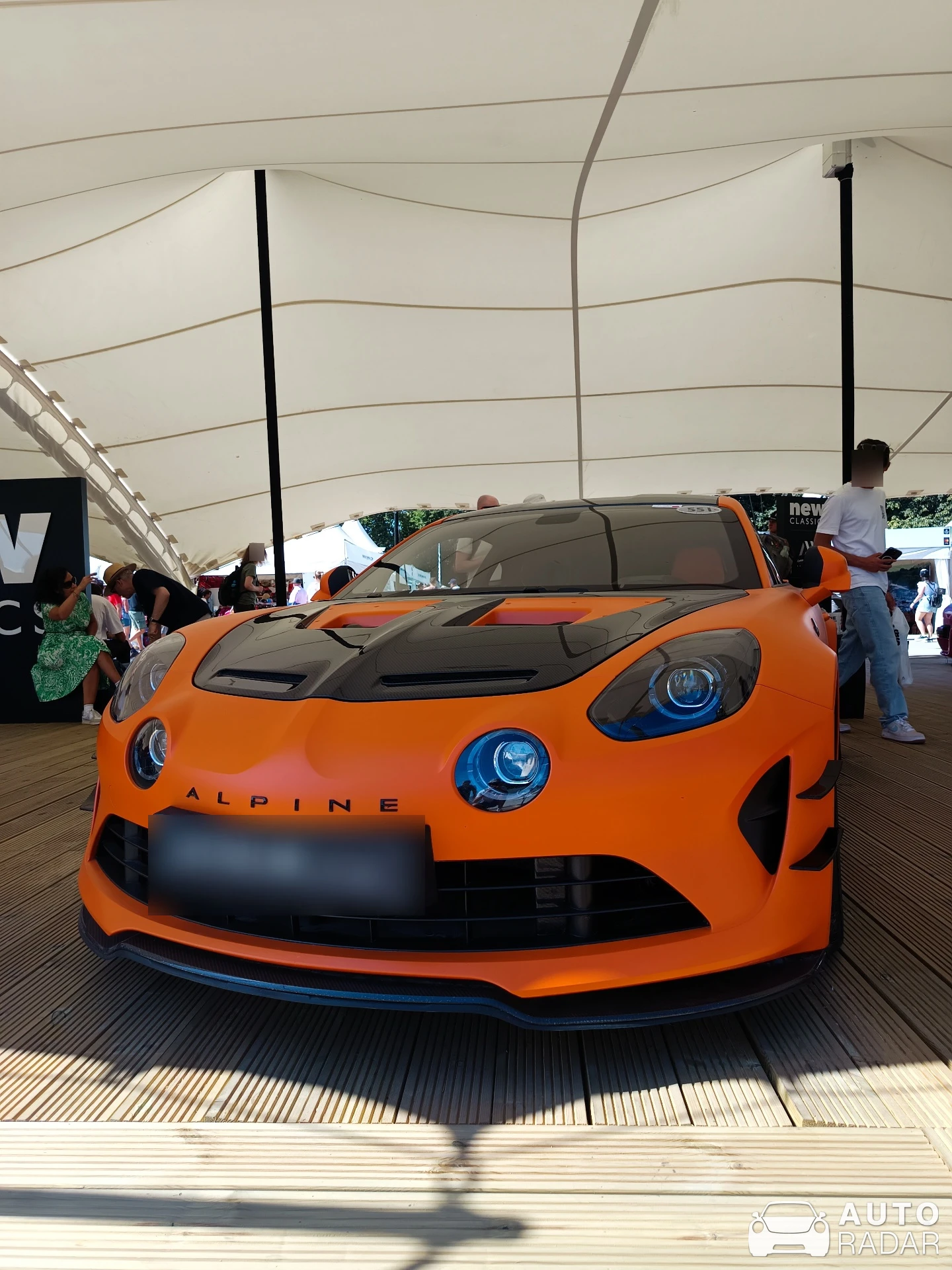 Alpine A110 R Ultime spotted in Chichester