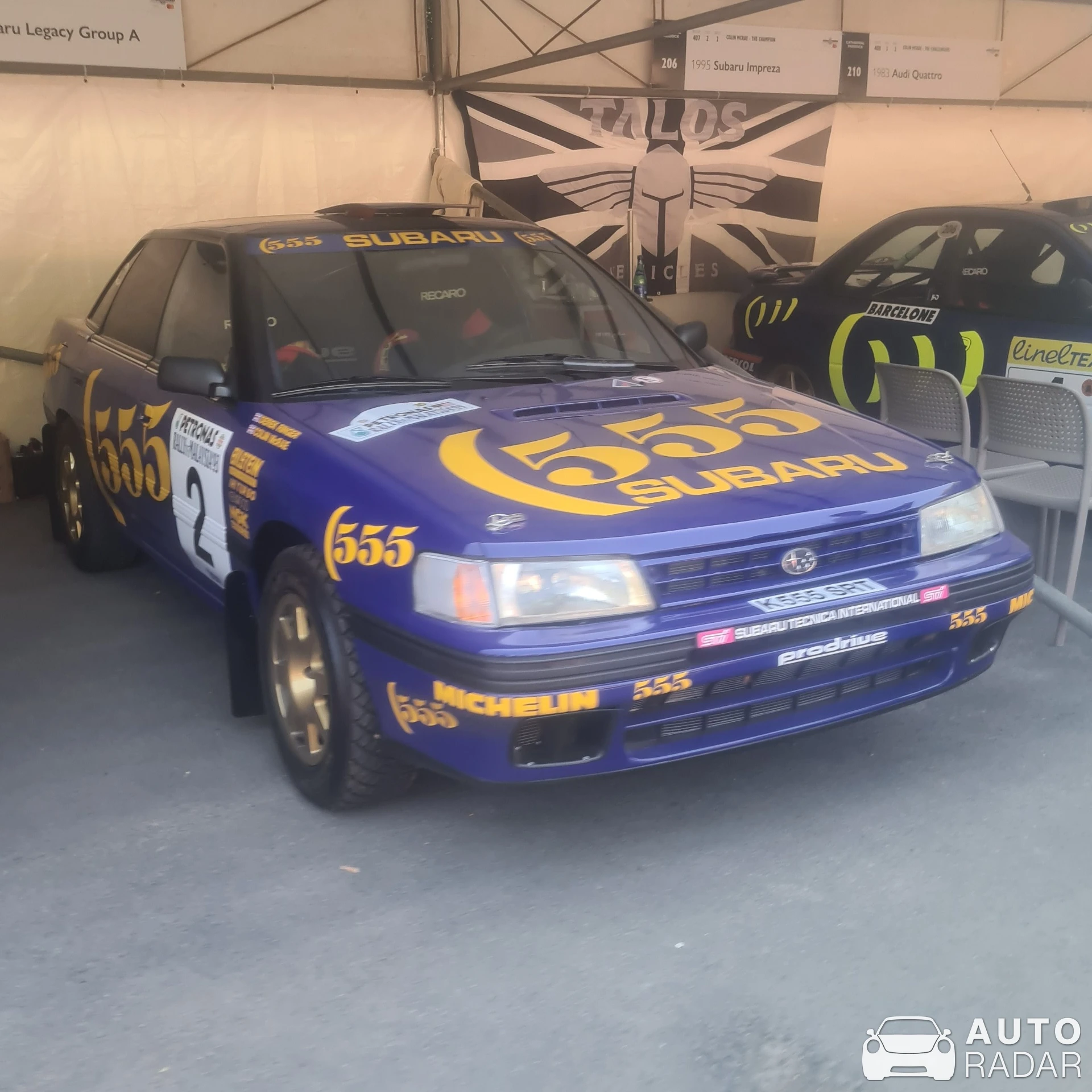 Subaru Legacy RS Group A  spotted