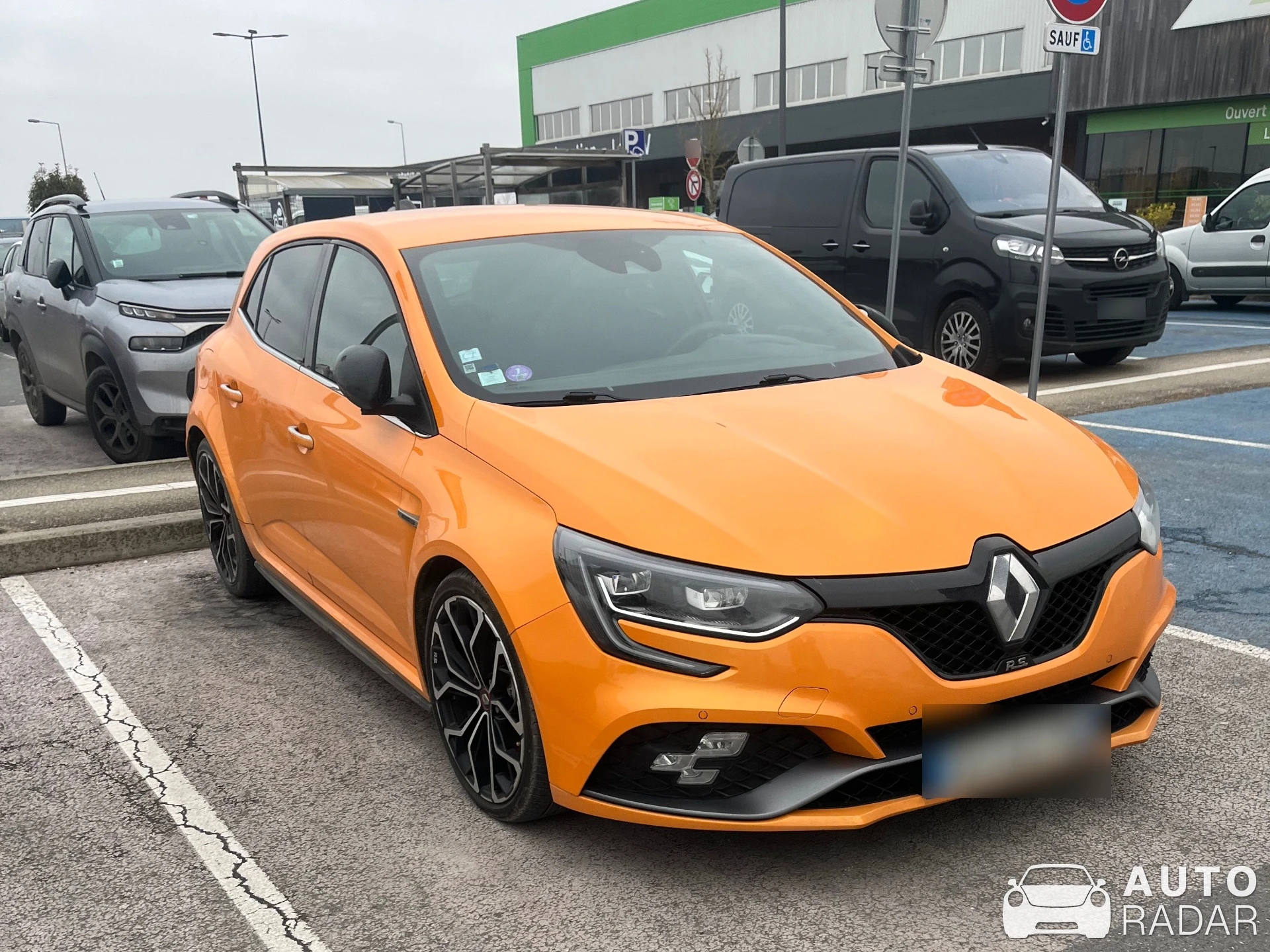Renault Mégane RS spotted in Reims, France