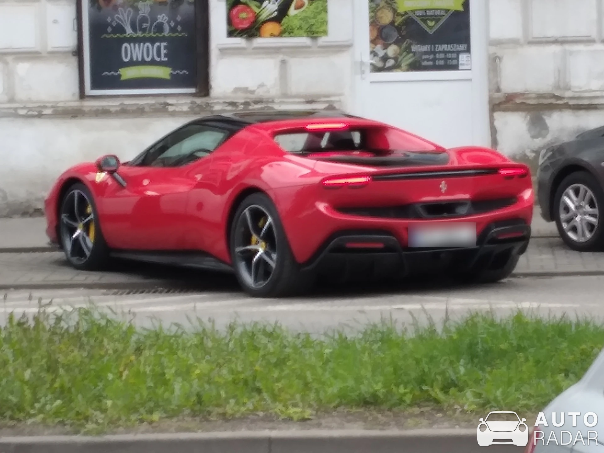 Ferrari 296 GTS spotted in Siedlce