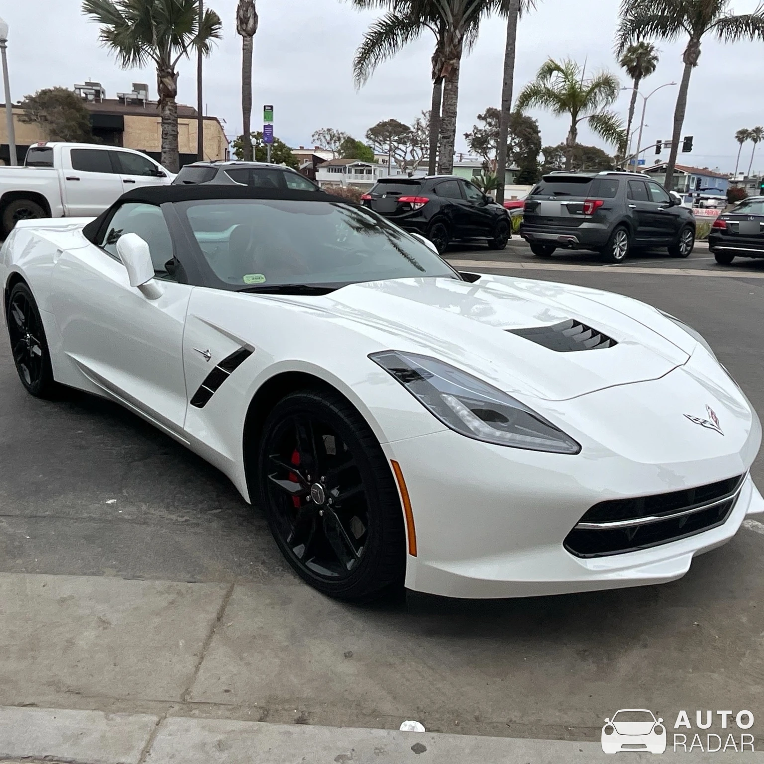 Chevrolet Corvette C7 Stingray Convertible spotted in 洛杉磯, 美國