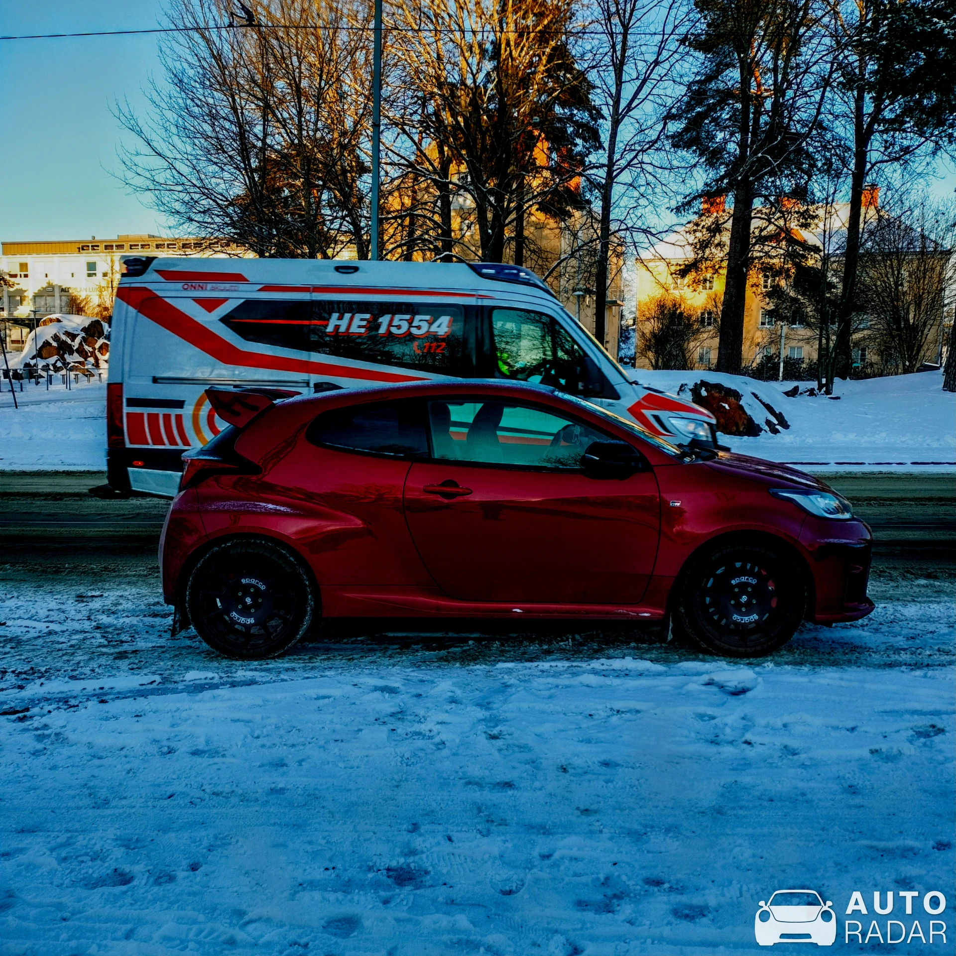Toyota GR Yaris spotted in Helsinki, Finland