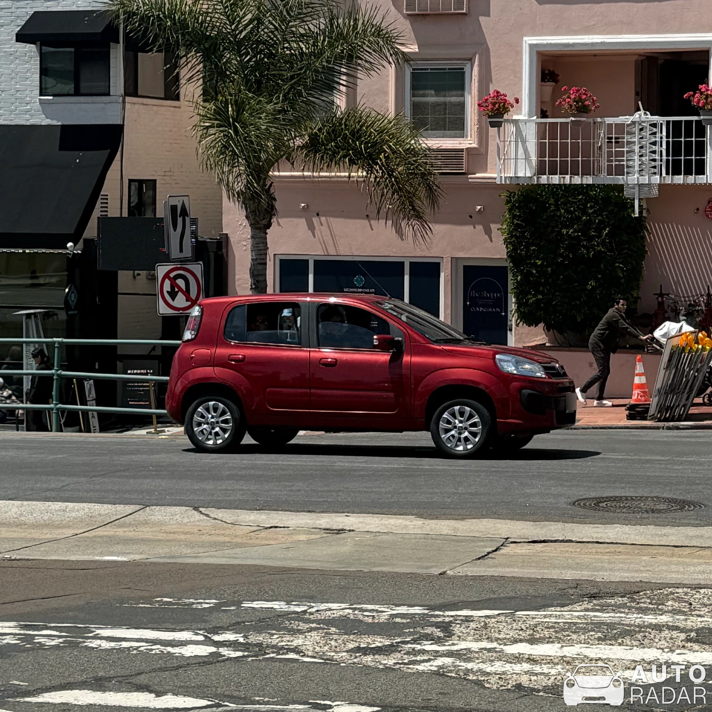 Fiat Panda spotted in San Diego