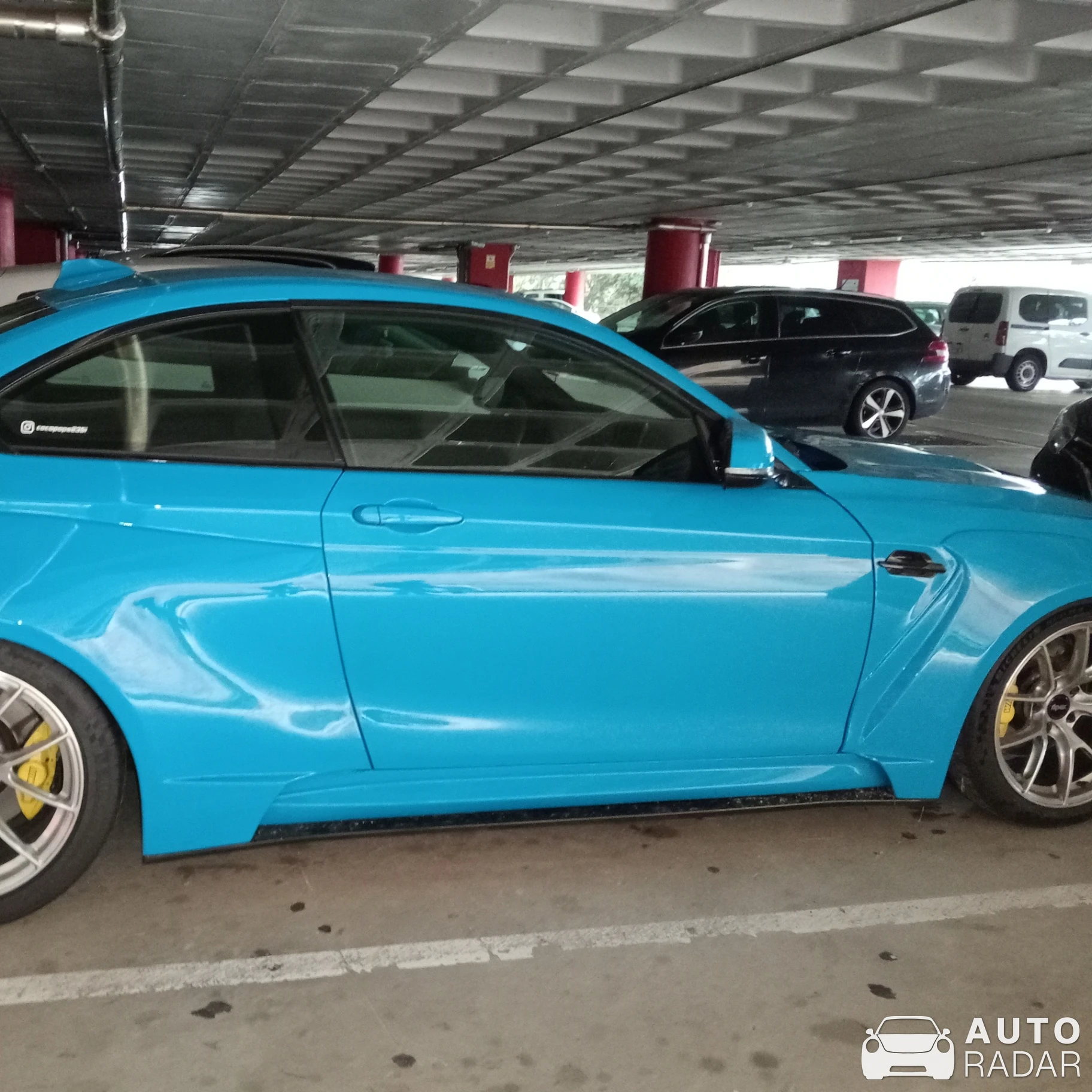BMW M2 F87 Coupé spotted in Barcelona, Espanya